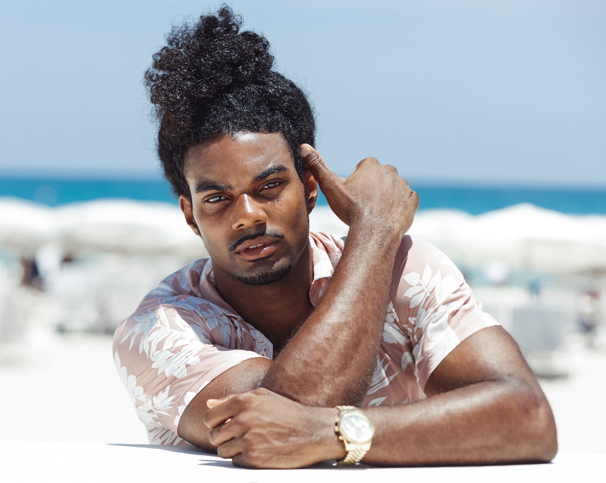 MCM: You’ll Want To Run Your Fingers Through Model Aaron Spady’s Hair
