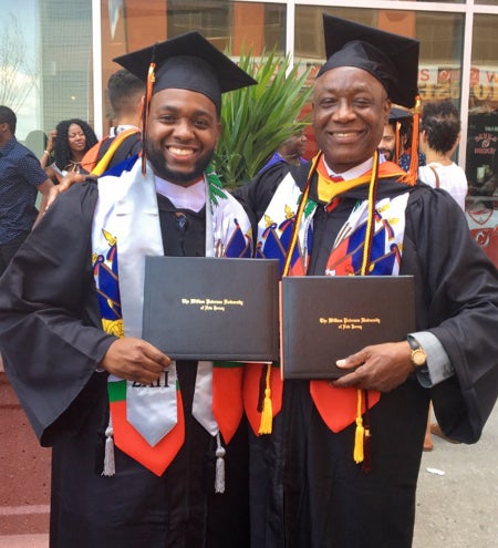 Son Graduates College Alongside His Immigrant Father: 'His Drive Inspired Me to Keep Going'
