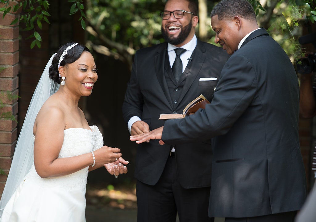 Bridal Bliss: Tapona And Angelia's North Carolina Traditional Wedding Was Simply Sweet
