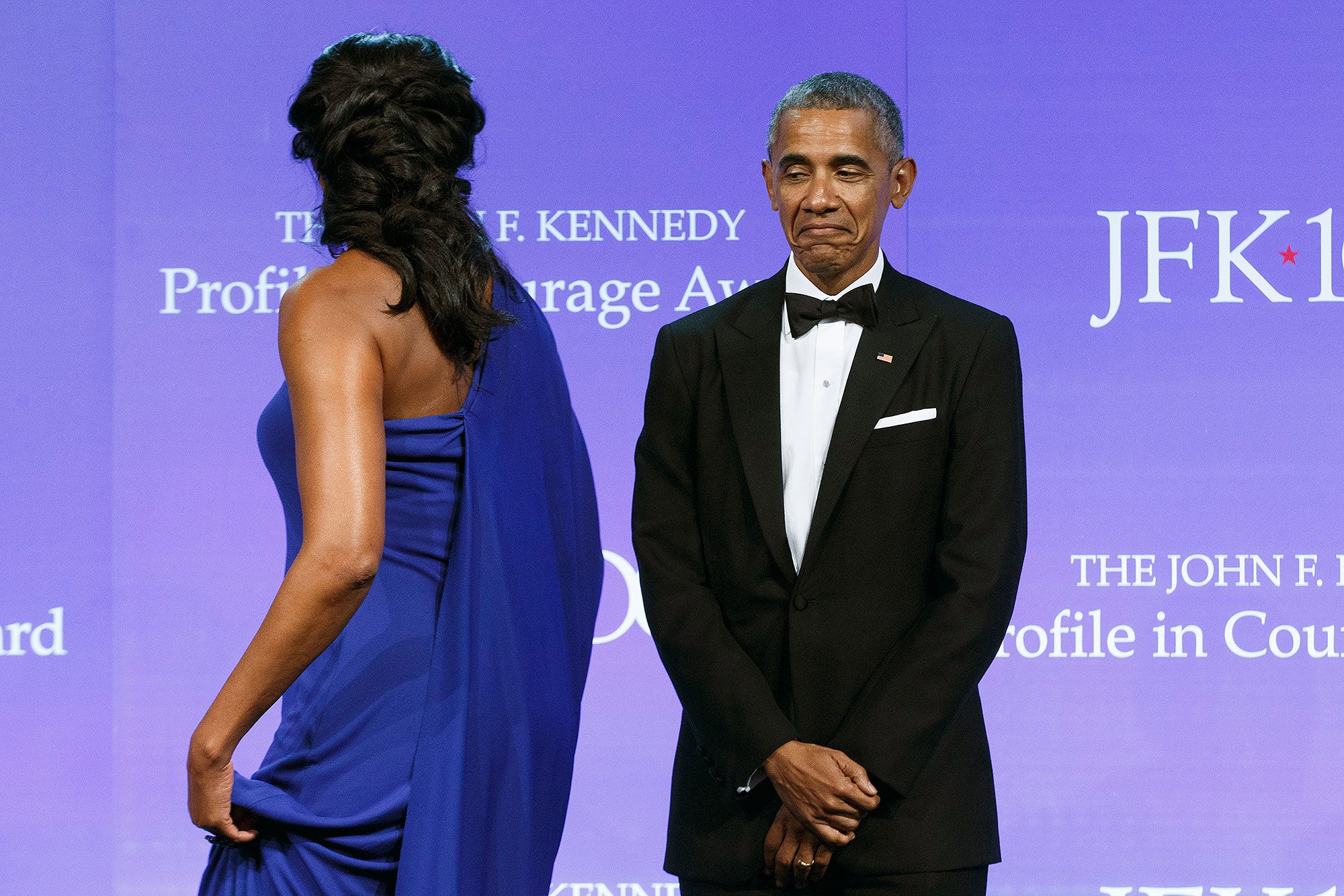 This Photo Captures Barack Obama's Admiration for Michelle Like No Words Ever Could
