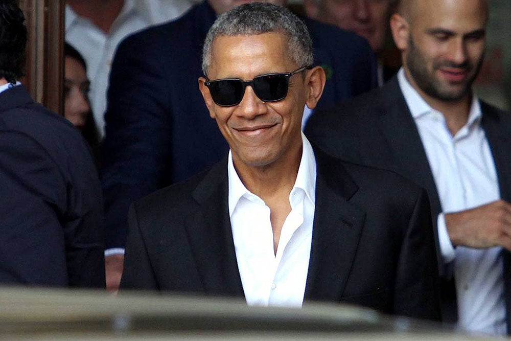 The Internet Goes Ga-Ga As Barack Obama Shows Ever More Skin With His Unbuttoned Shirts
