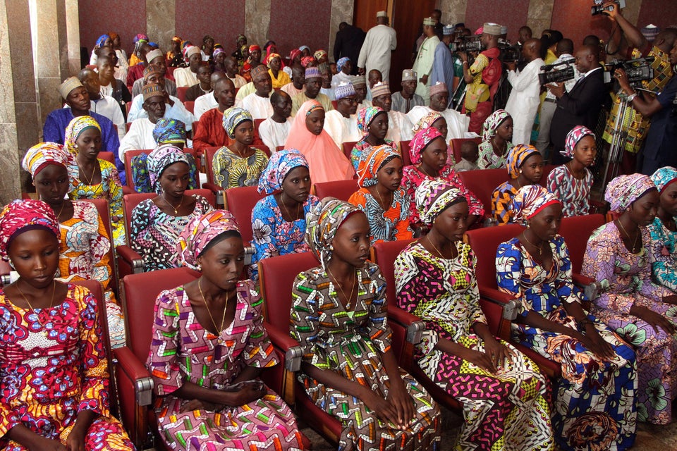 82 Freed Chibok Schoolgirls Arrive in Nigeria’s Capital 3 Years After Abduction