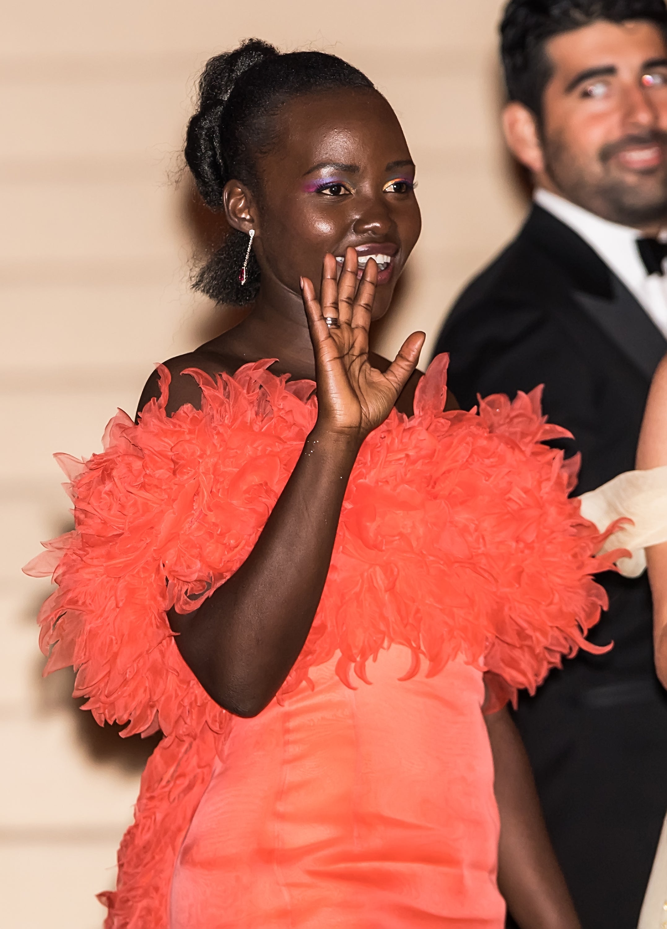 Lupita Nyong’o’s Latest Red Carpet Hairstyle Is A Work Of Art
