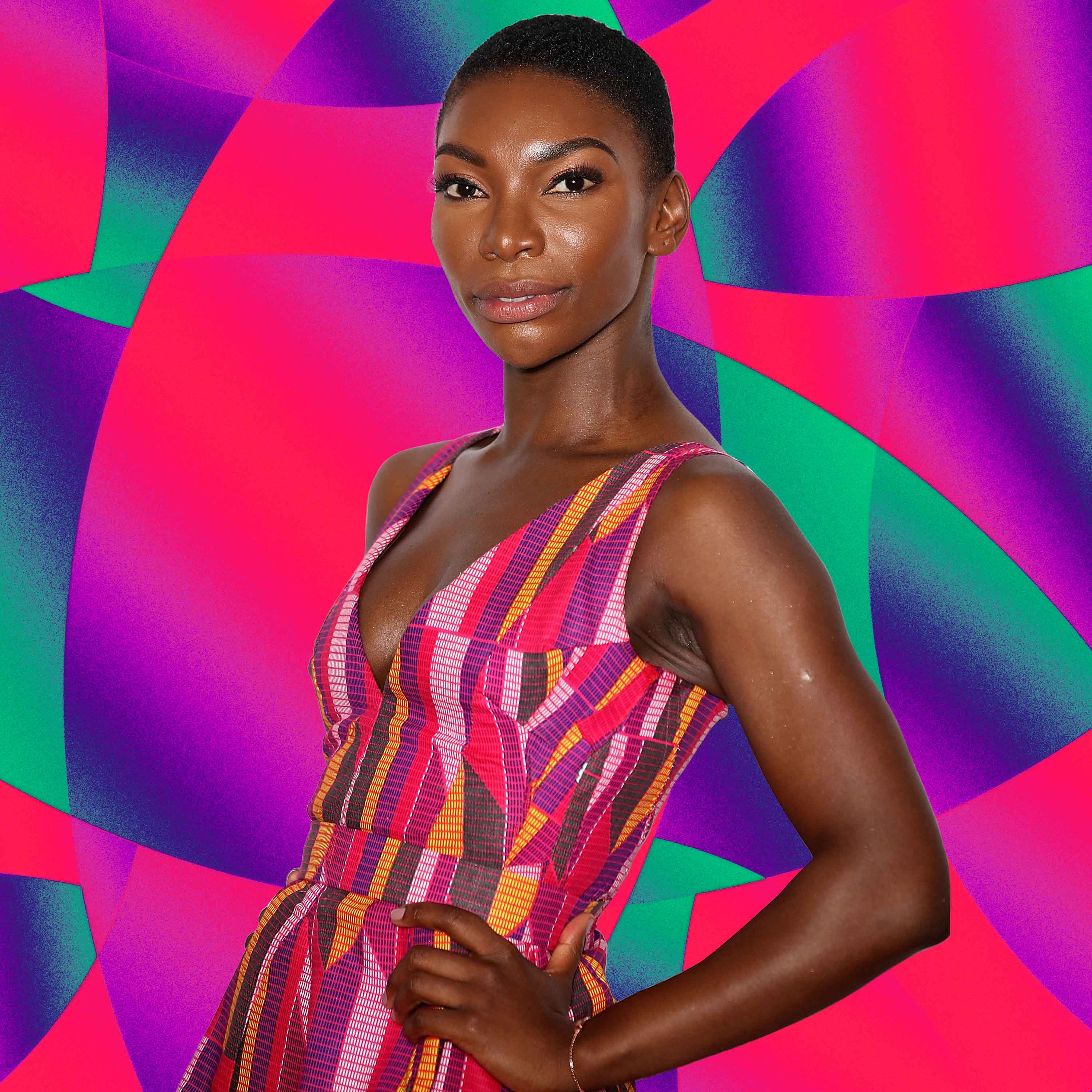 ‘Chewing Gum’ Star Michaela Coel Has Her Mom to Thank for Stunning BAFTA Look