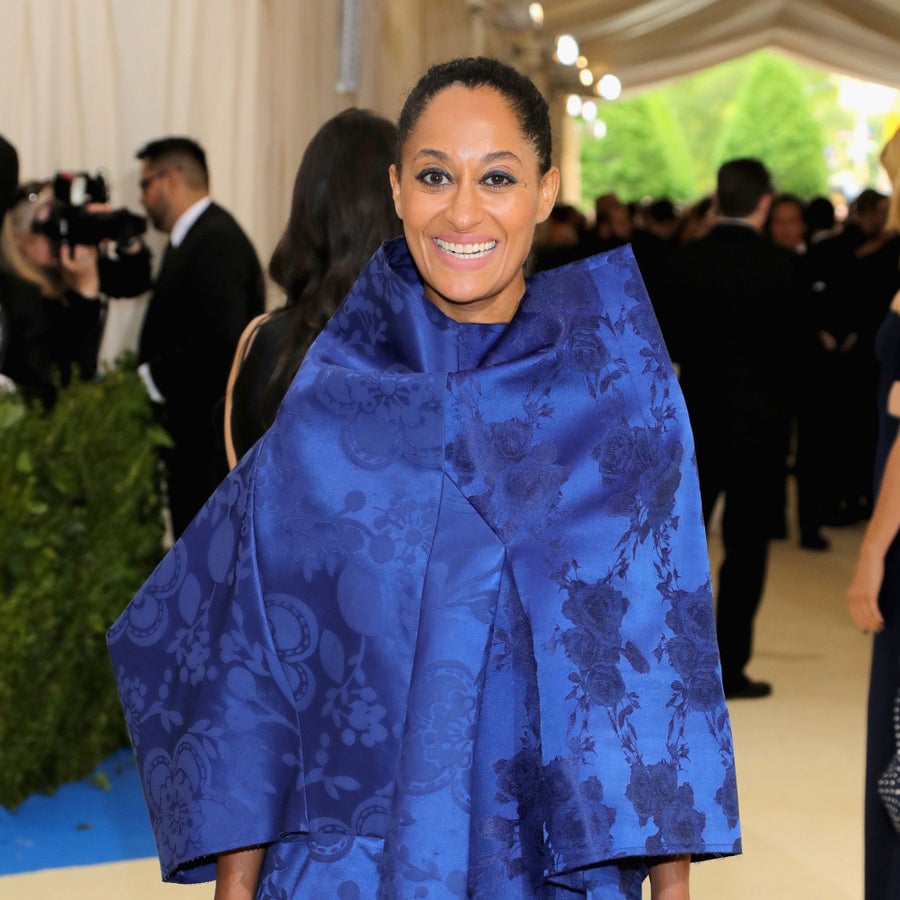 Tracee Ellis Ross Gives Bold Blue Moment at 2017 Met Gala