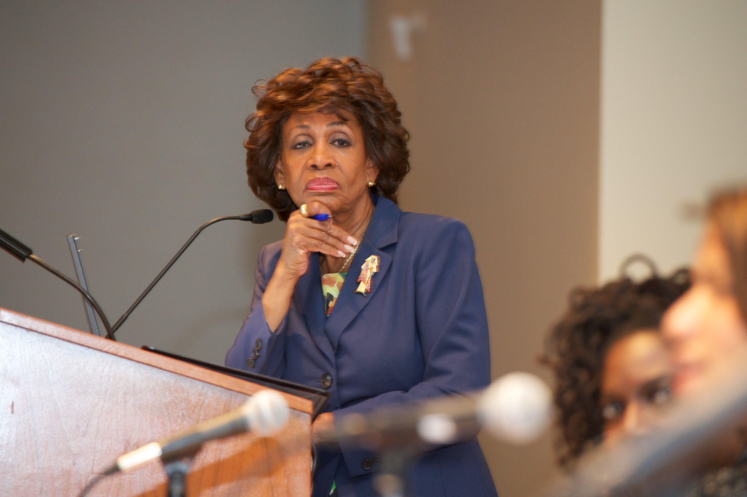 So About That Time A Reporter Claimed Maxine Waters 'Shoved' Him
