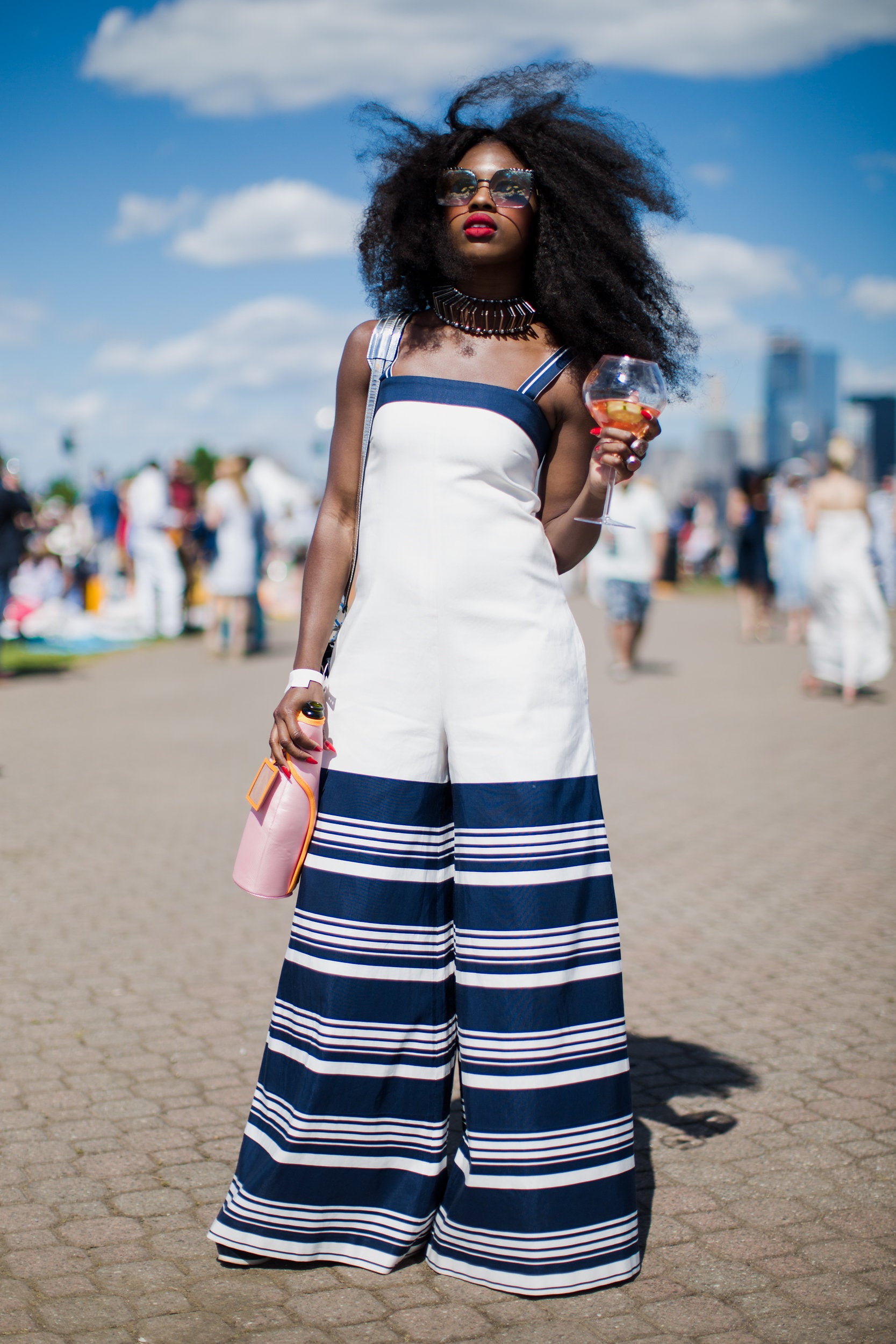 Street Style at the 10th Annual Veuve Clicquot Polo Classic Was On Another Level of Fly
