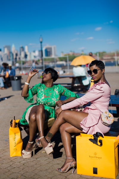 Street Style at the 10th Annual Veuve Clicquot Polo Classic Was On Another Level of Fly