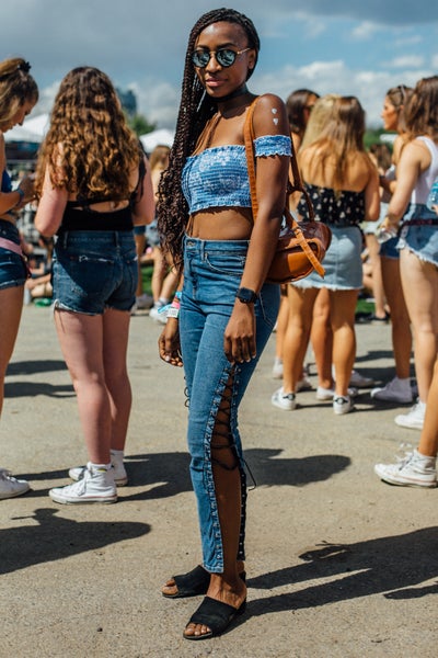 Beautiful Black Women Took Over the Governors Ball Street Style Scene