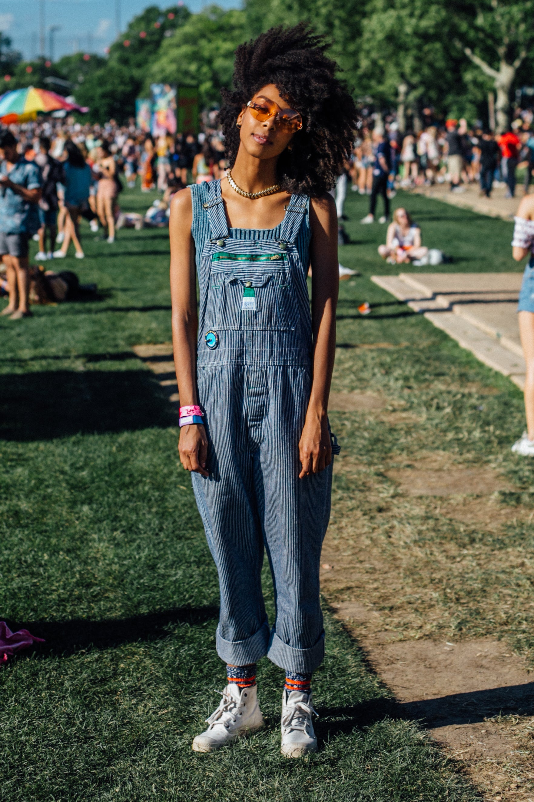 Beautiful Black Women Took Over the Governors Ball Street Style Scene
