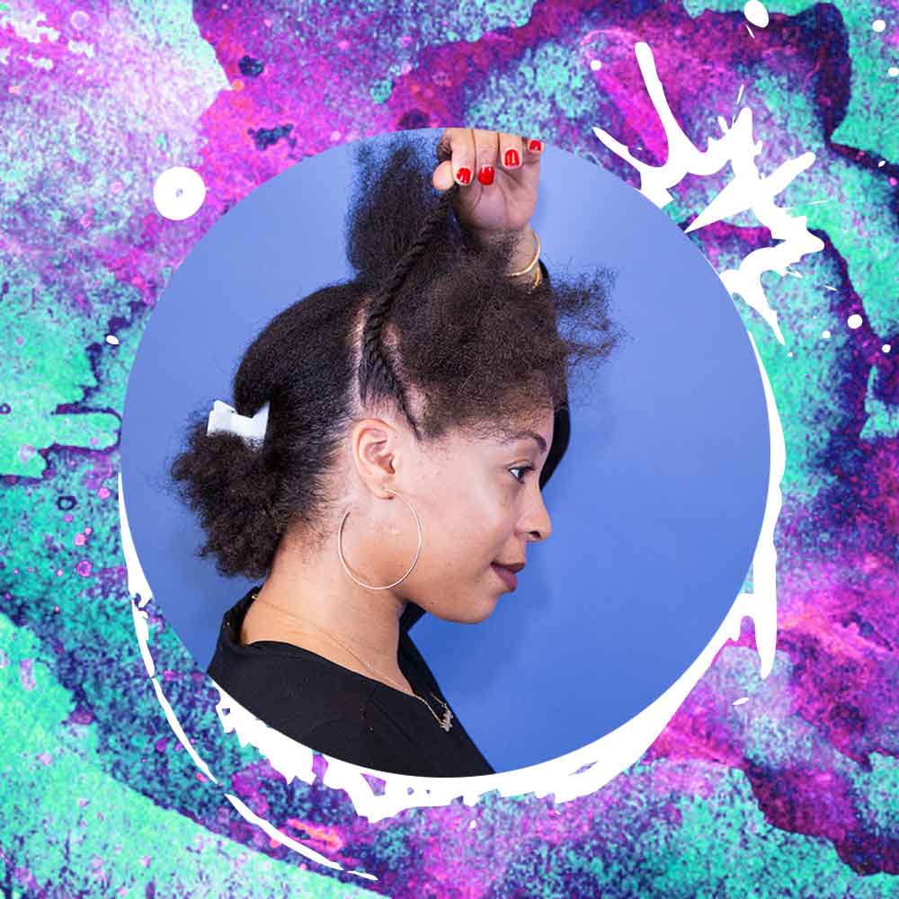 Create The Updo Of Your Dreams With This Yara Shahidi-Inspired Tutorial 

