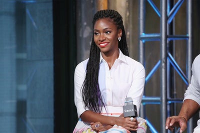 Teyonah Parris Looks Like A Queen in Braids and Beads