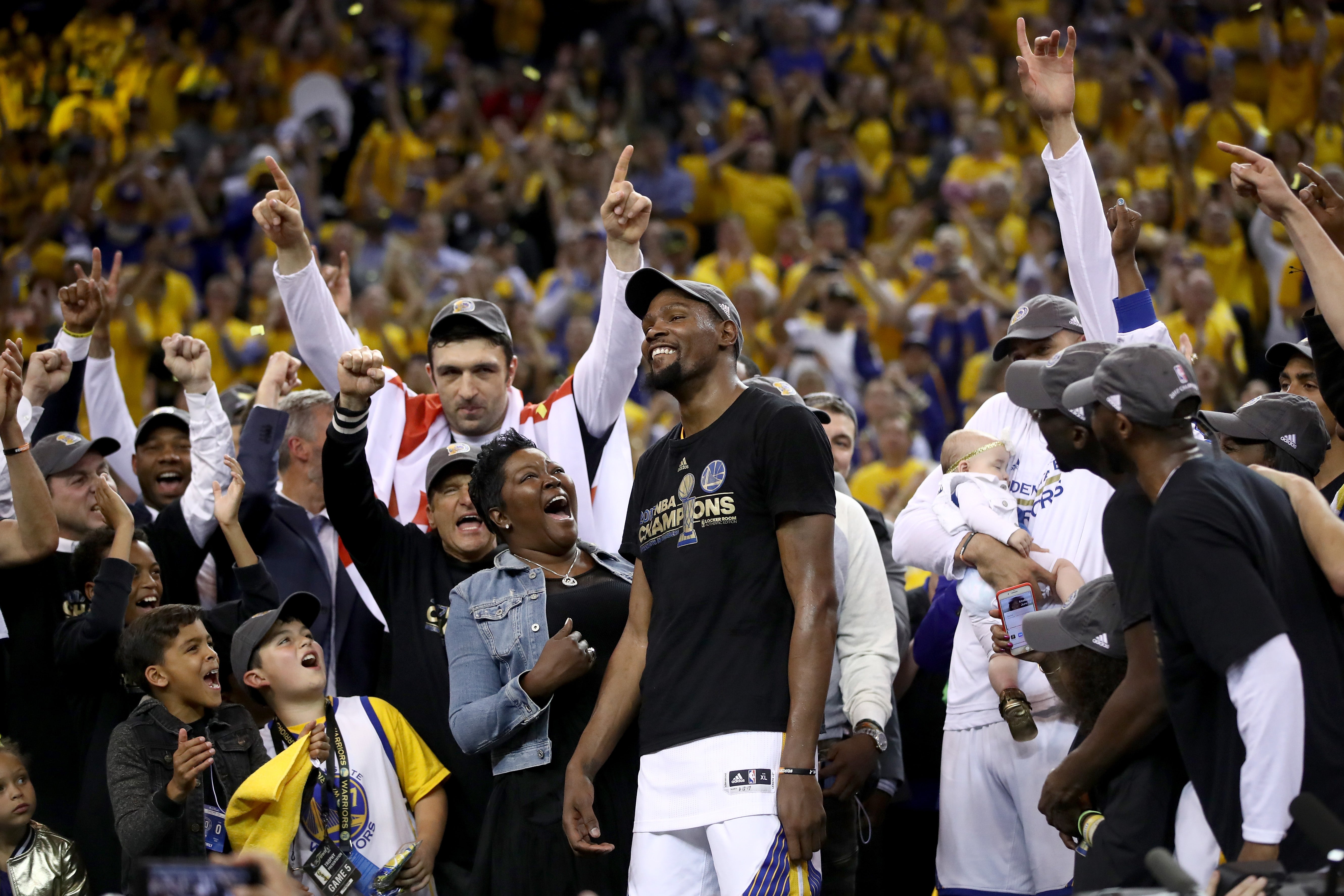 The NBA Finals Were A Star-Studded Event On And Off The Court
