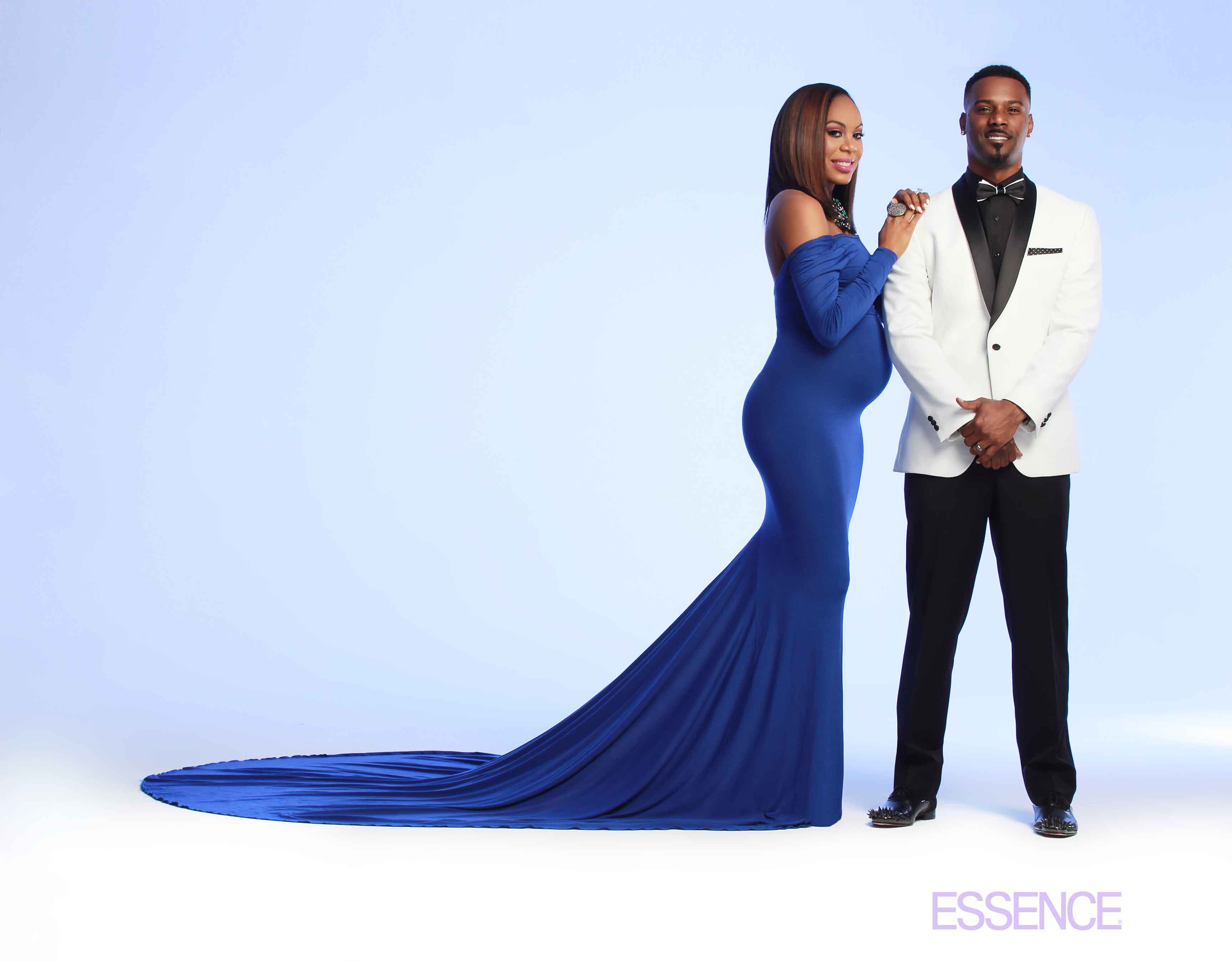 EXCLUSIVE: Sanya Richards-Ross and Husband Share Their Beautiful Maternity Shoot
