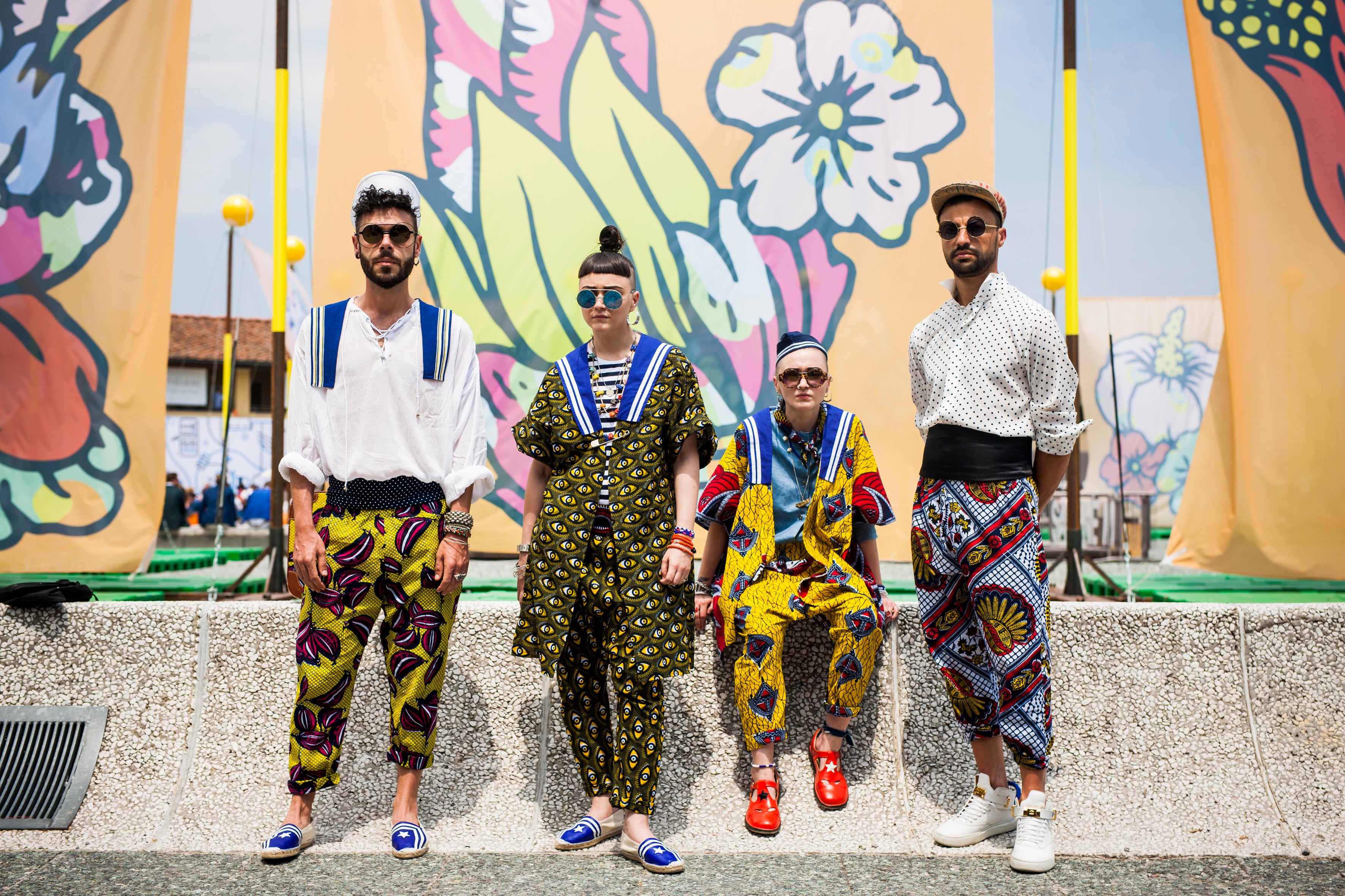 You Have to See The Next Level Street Style From This Italian Menswear Extravaganza
