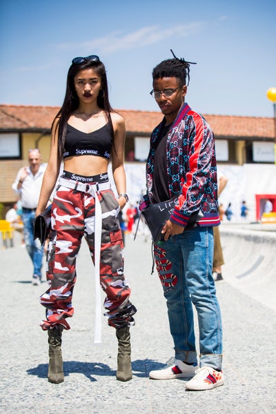 You Have to See The Next Level Street Style From This Italian Menswear Extravaganza