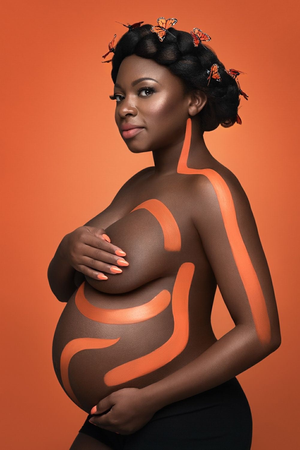 EXCLUSIVE: Naturi Naughton's Baby Bump Photo Shoot Is An Ode To Black Culture
