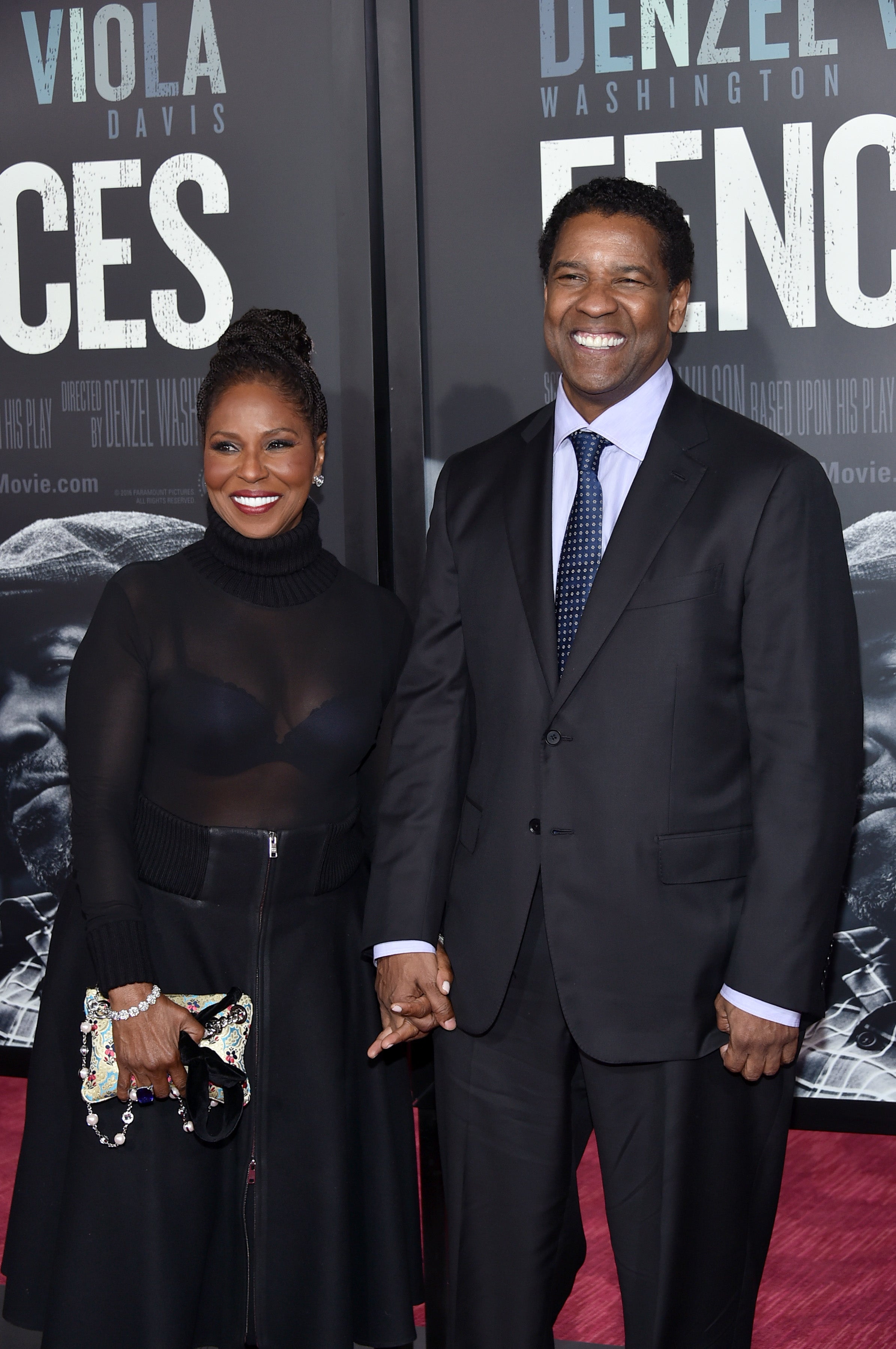 34 Years Strong! Denzel And Pauletta Washington's Love In Pictures
