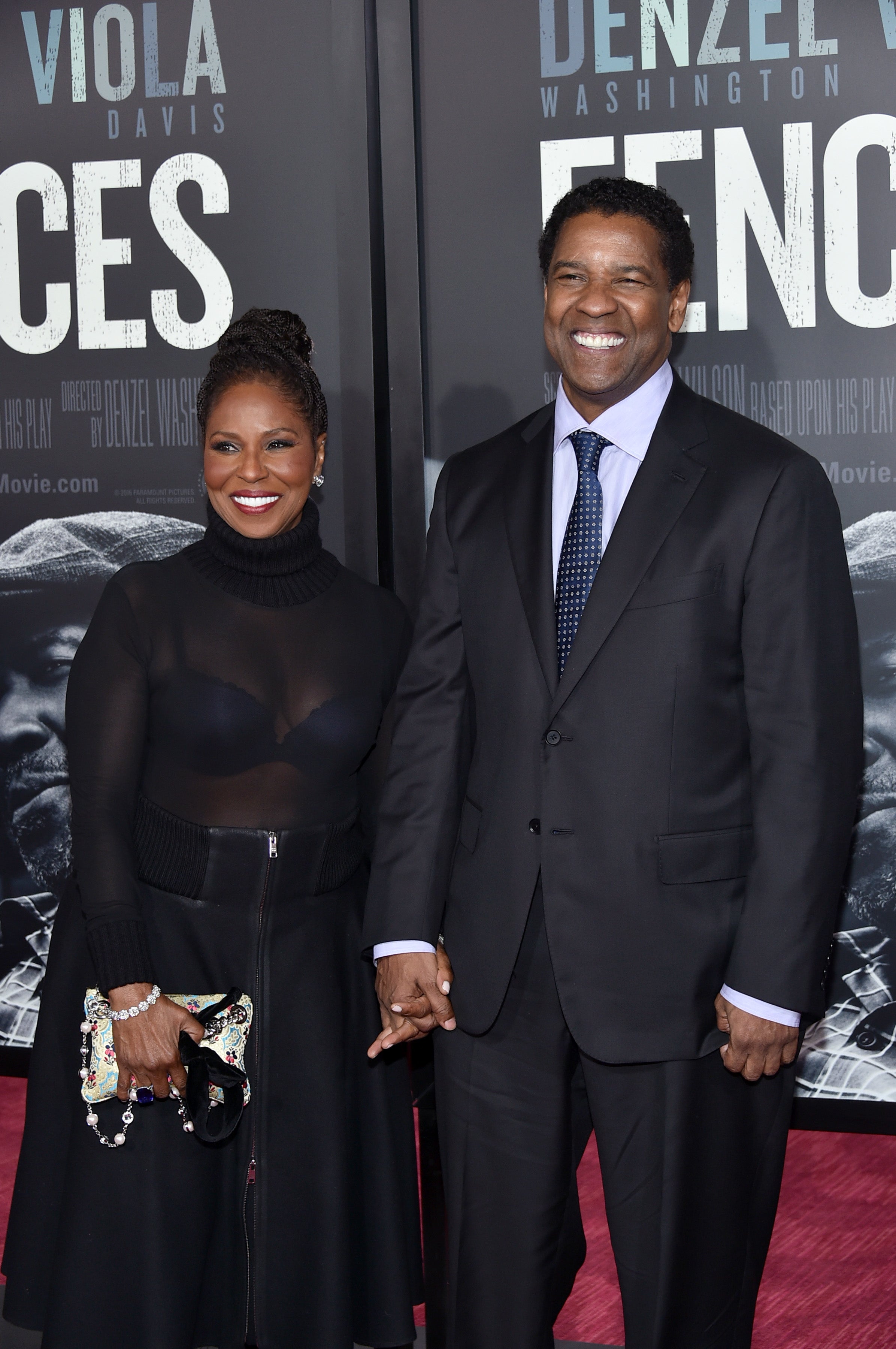 34 Years Strong! Denzel And Pauletta Washington's Love In Pictures
