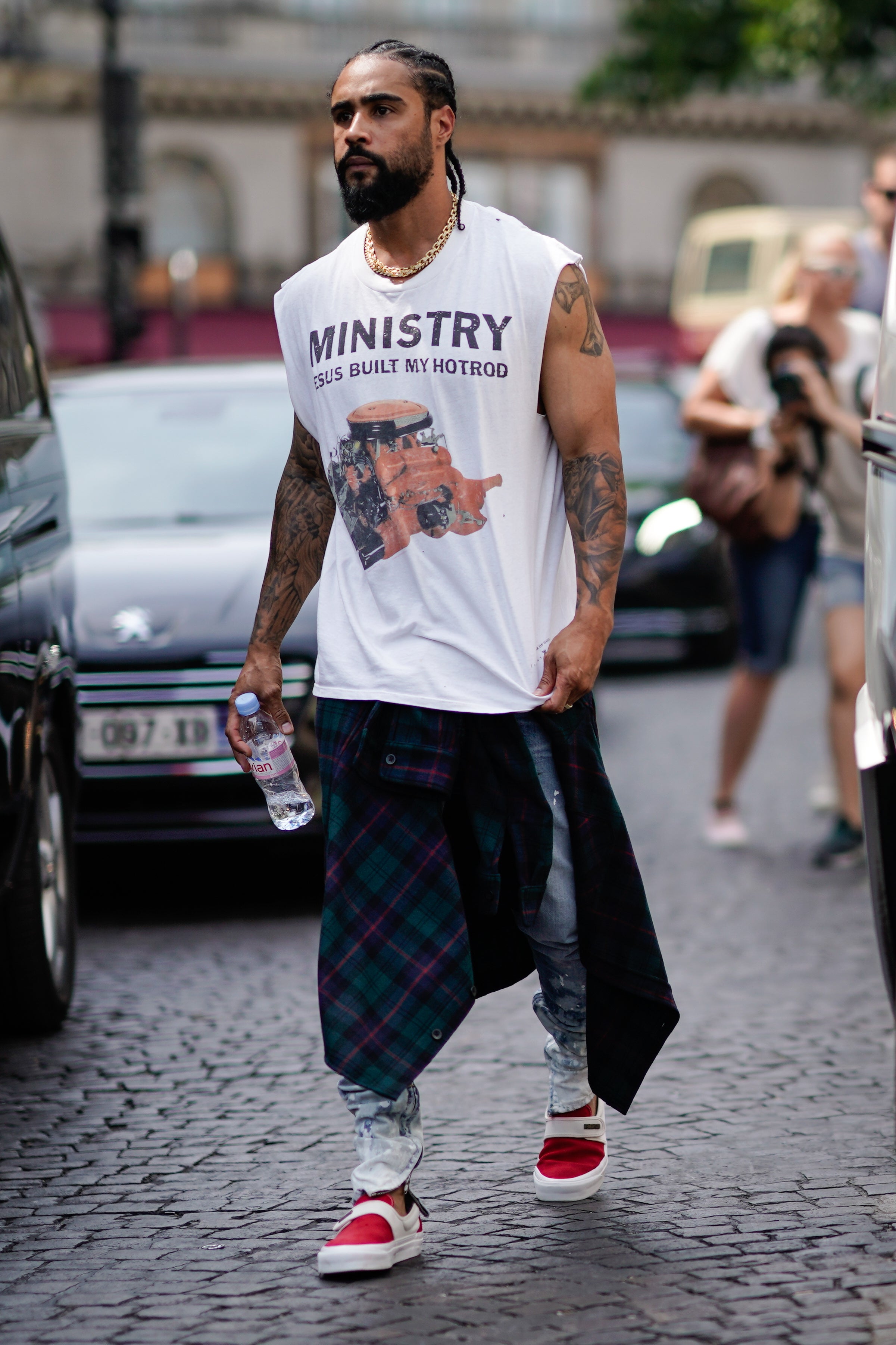Dapper Dudes Take Over Paris During Men's Fashion Week

