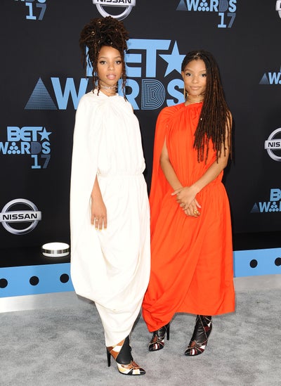 Lovely Ladies in White at the 2017 BET Awards