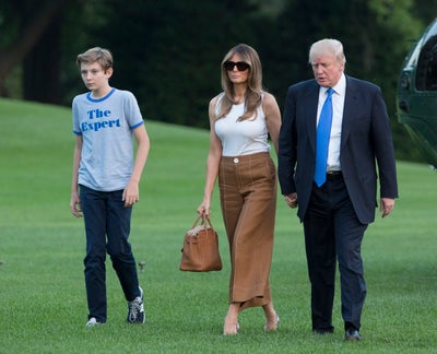 Melania And Barron Trump Have Moved Into The White House