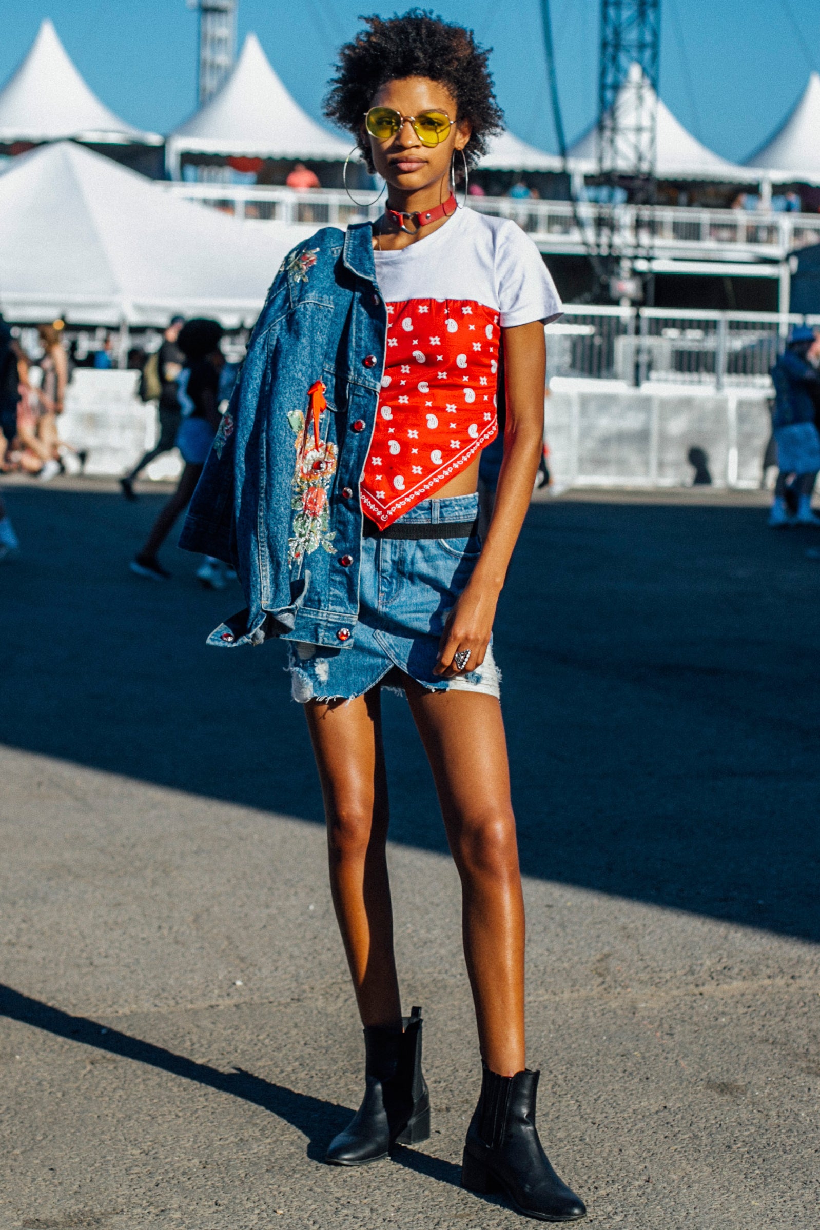 Beautiful Black Women Took Over the Governors Ball Street Style Scene
