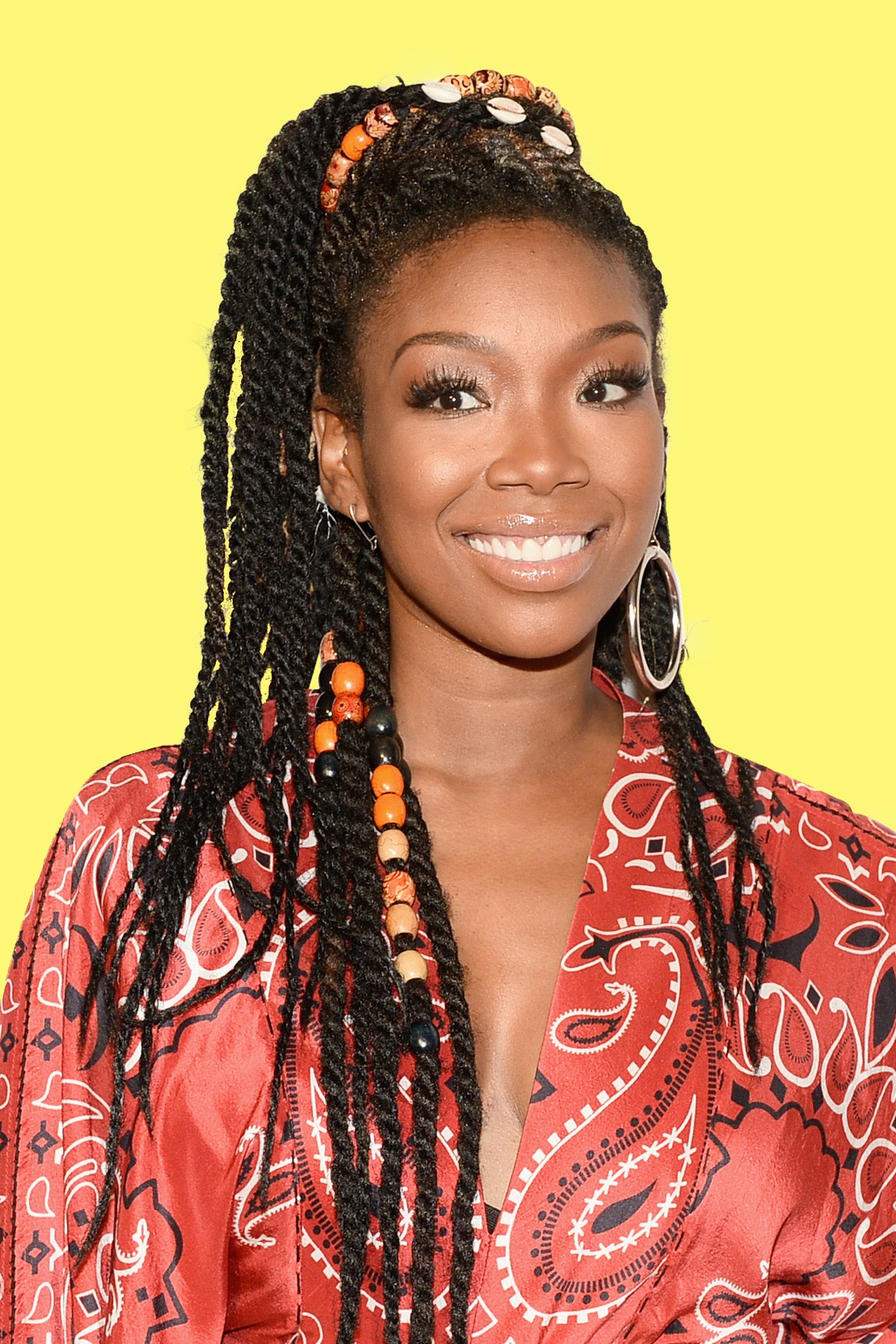 Brandy Denies Being Pregnant, 'I Went On A Foodcation'
