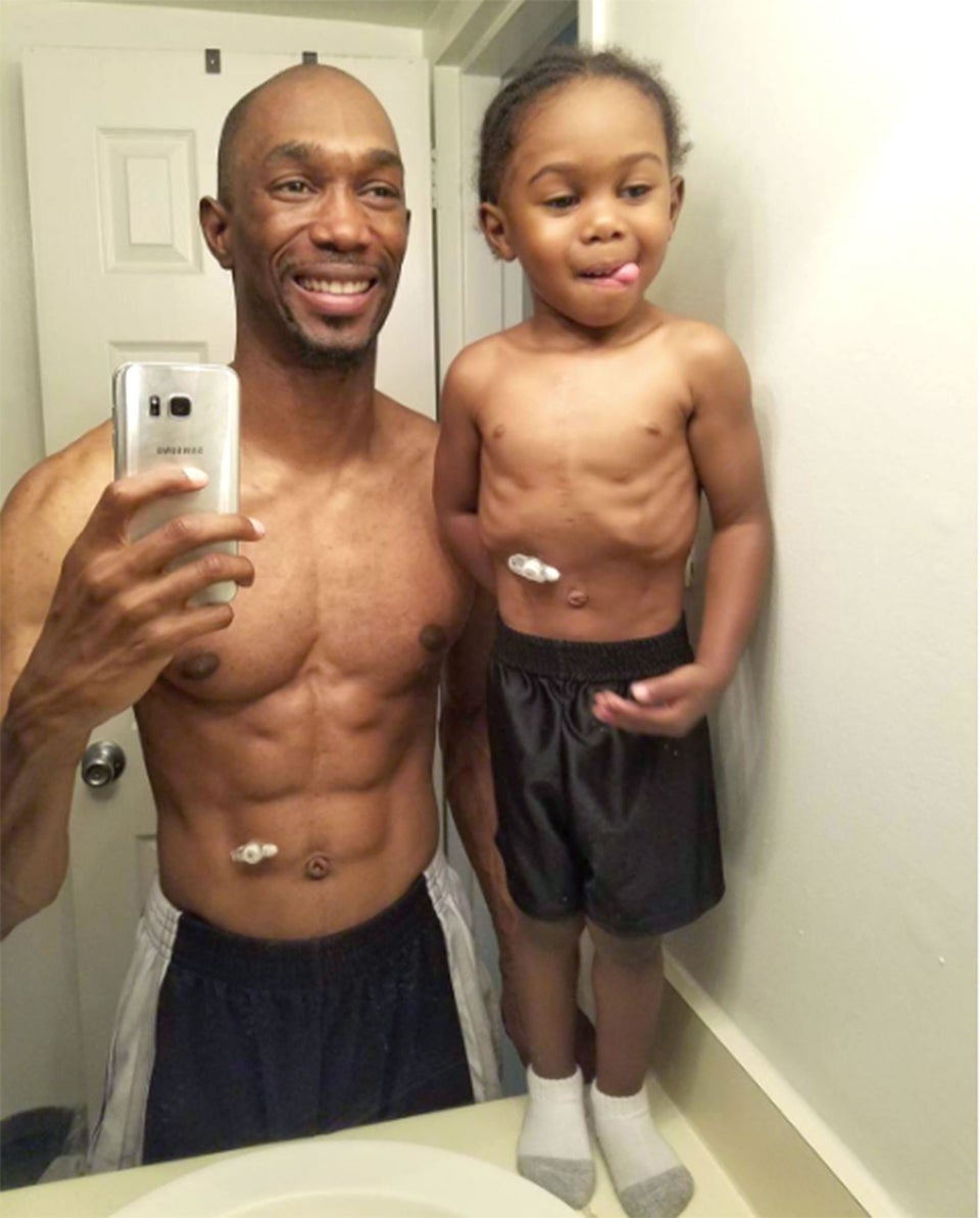 Dad and Son Take Heartwarming Feeding Tube Selfie Essence