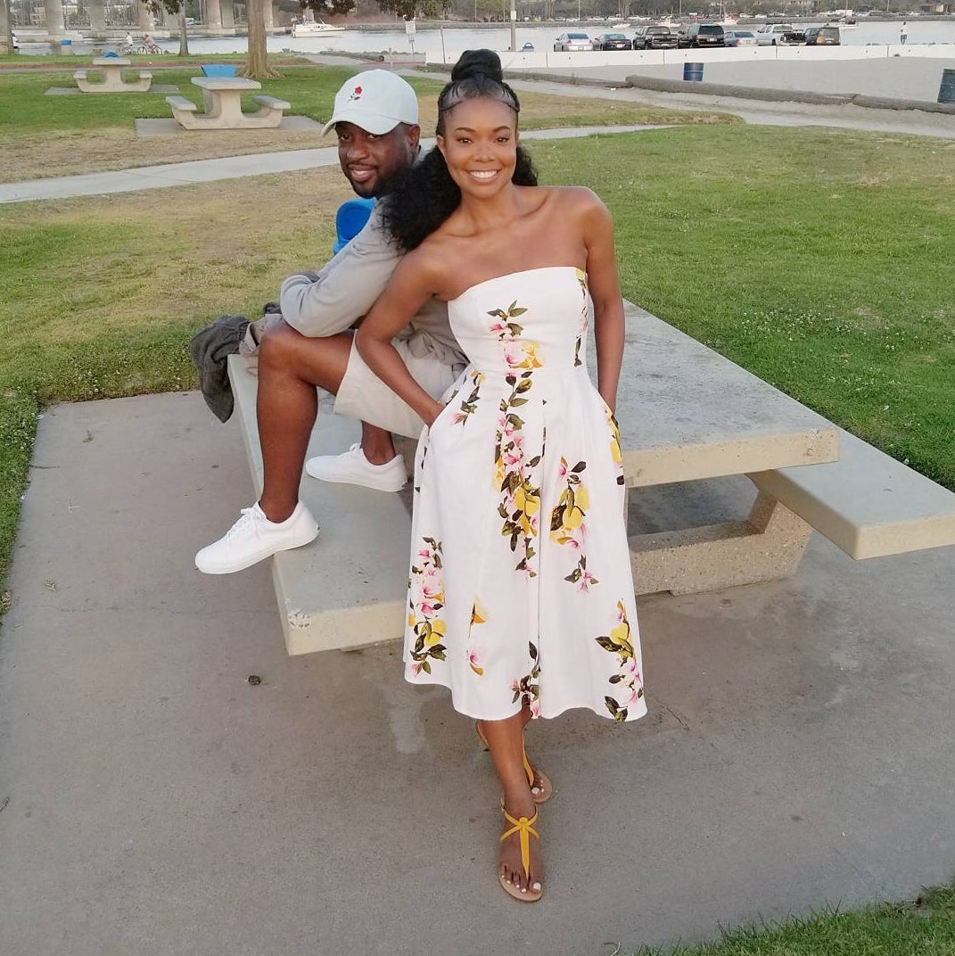 Gabrielle Union Masters Summer Dressing with a $63 Dress