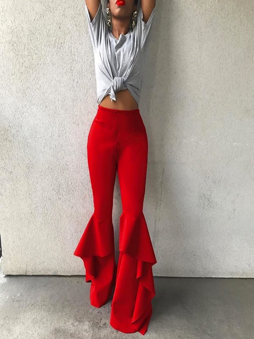 What I Screenshot Hanifa Red Staci Pants Essence