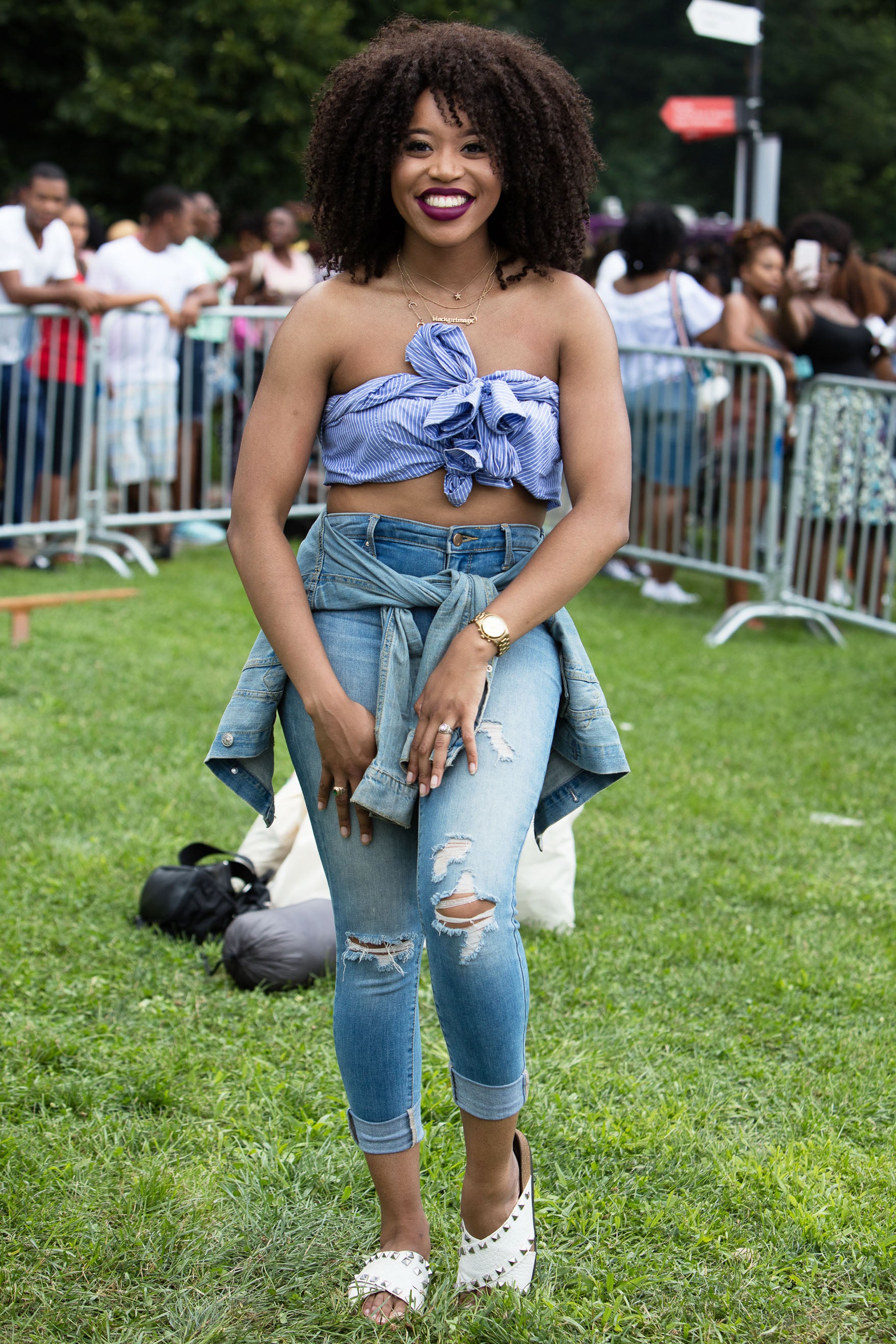 These Natural Beauties Delivered Stunning Style at the 2017 CurlFest
