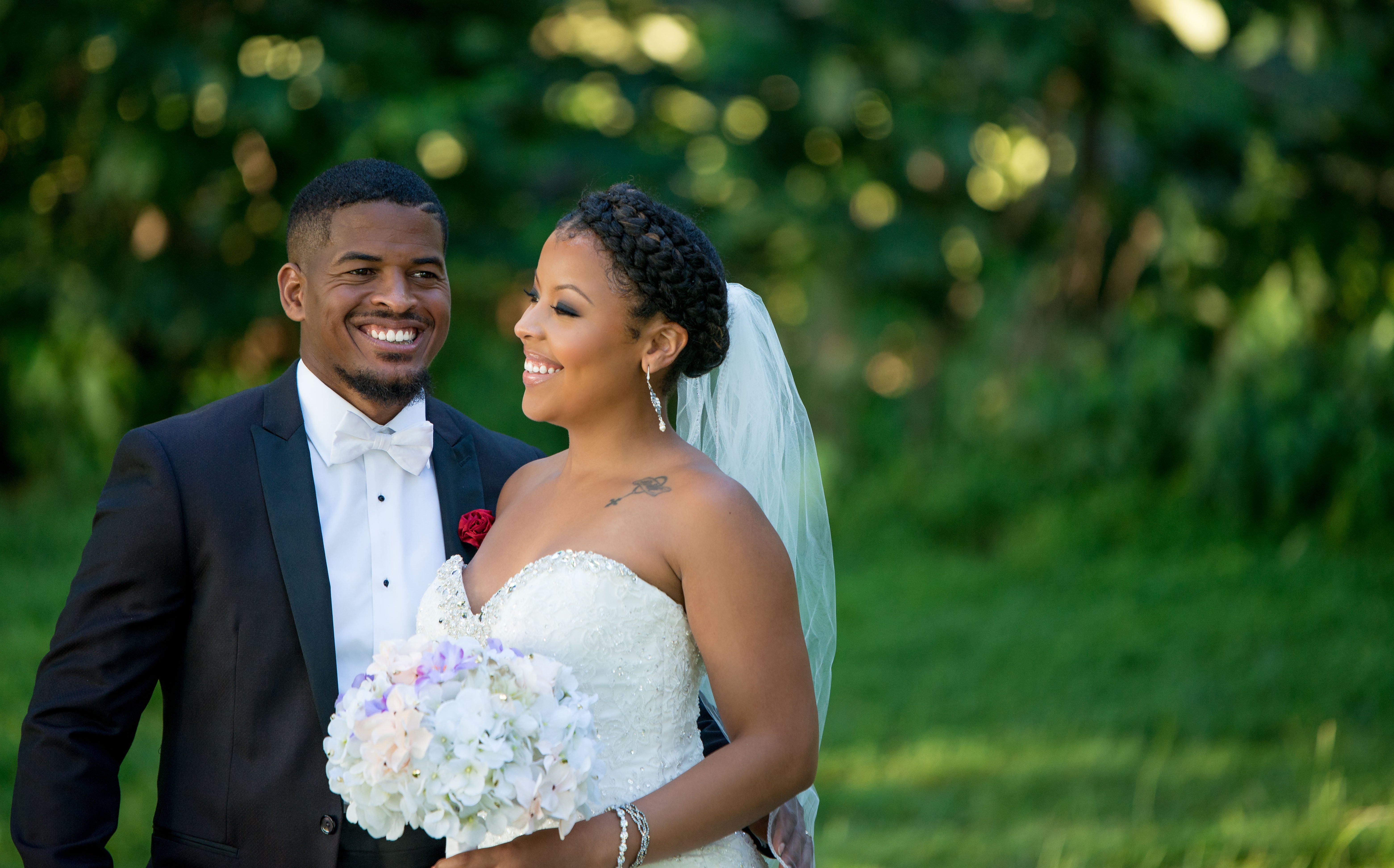 Bridal Bliss: Eugene And Vecoya's DIY Wedding Was A Beautiful Dream Come True
