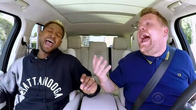 Yeah! Yeah! Yeah! Usher Rides Shotgun With James Corden For Carpool Karaoke