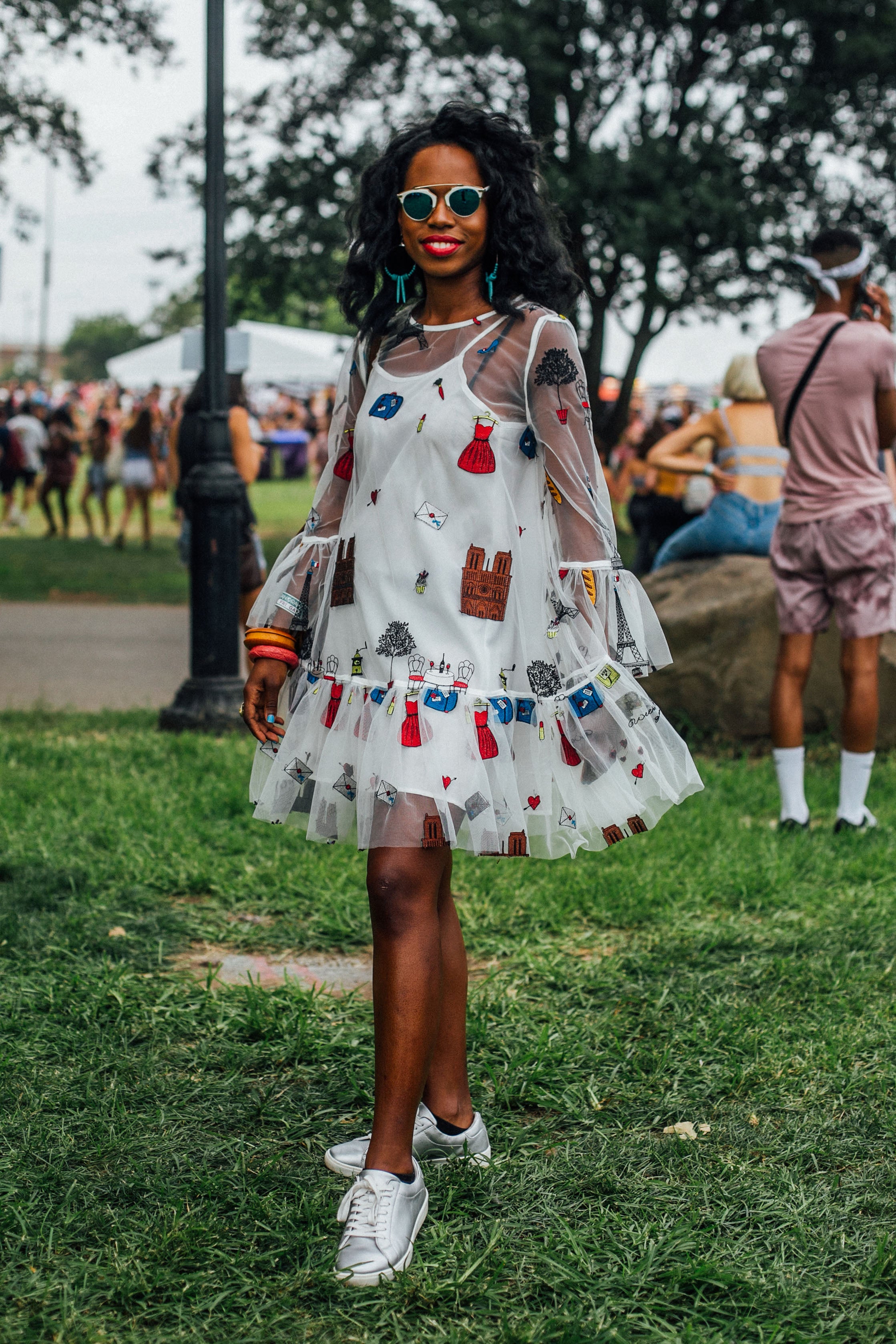 These Street Style Moments From the Panorama Music Fest are Next Level
