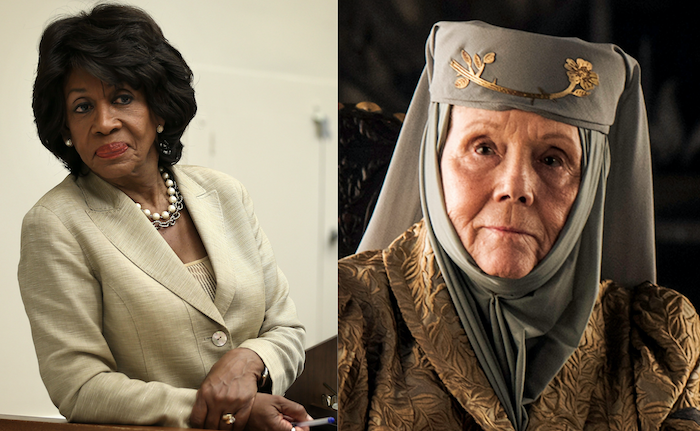 Maxine Waters And ‘Game Of Thrones’ Fan Favorite Lady Tyrell Are Basically The Same Person