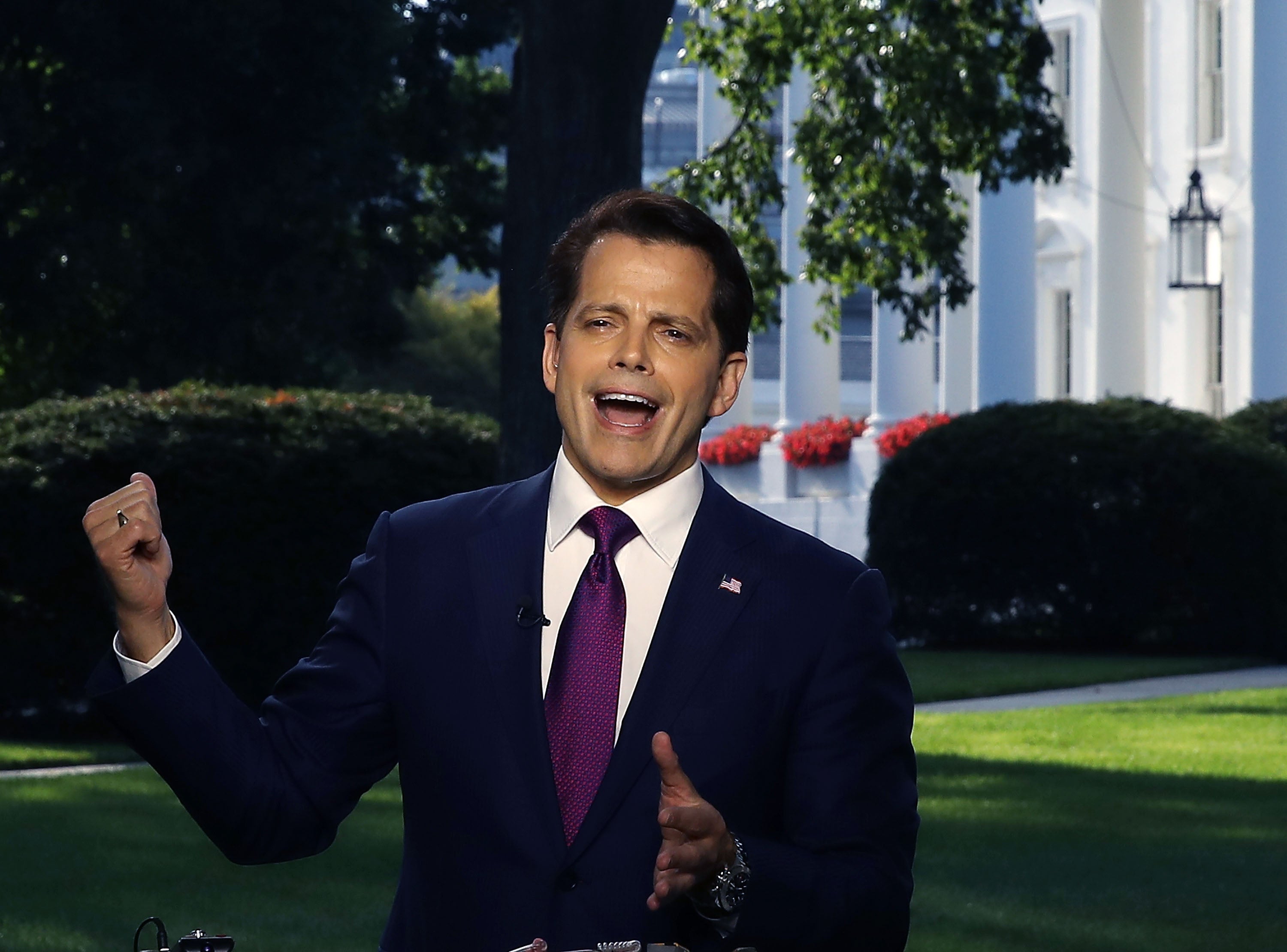 Anthony Scaramucci Is No Longer The White House Communications Director
