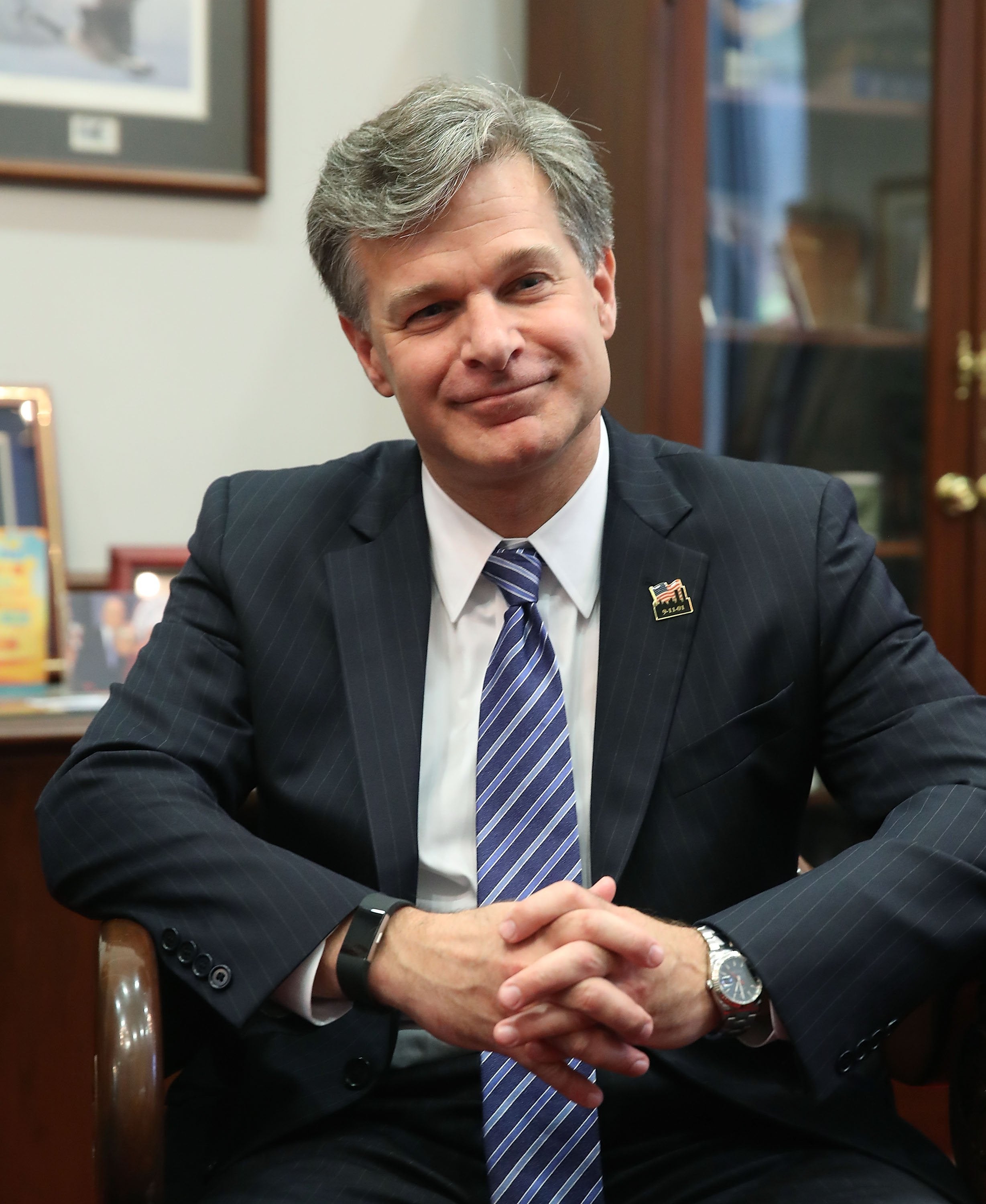 Watch FBI Director Nominee Christopher Wray Field Questions At Senate Hearing
