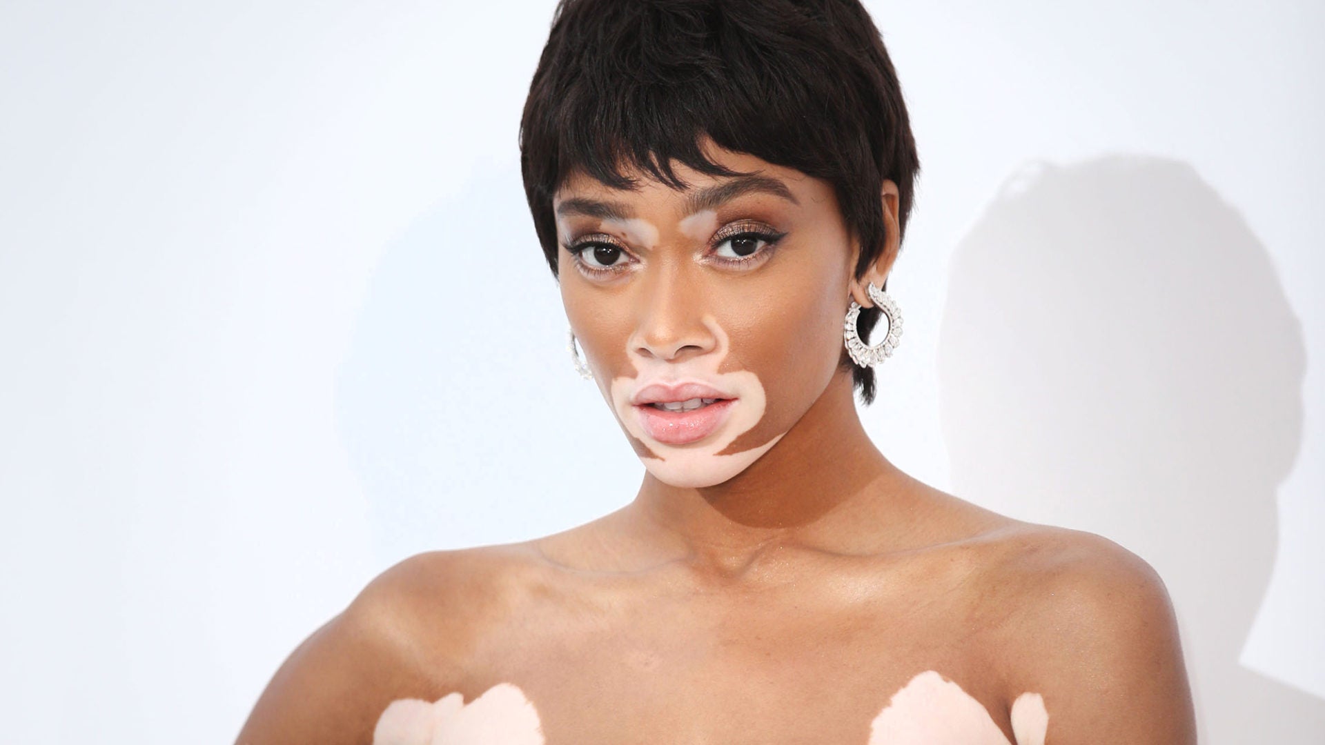 Winnie Harlow Spreads Body Positivity While Posing in a 