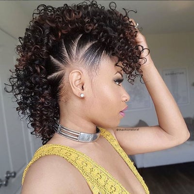 Mohawk Hairstyles For Natural Hair - Essence
