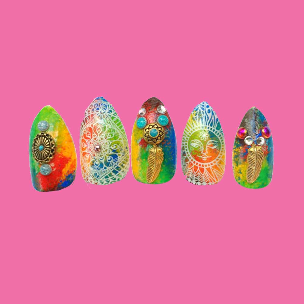 19 Poppin' Press-Ons To Try When You Don't Have Time For the Nail Salon
