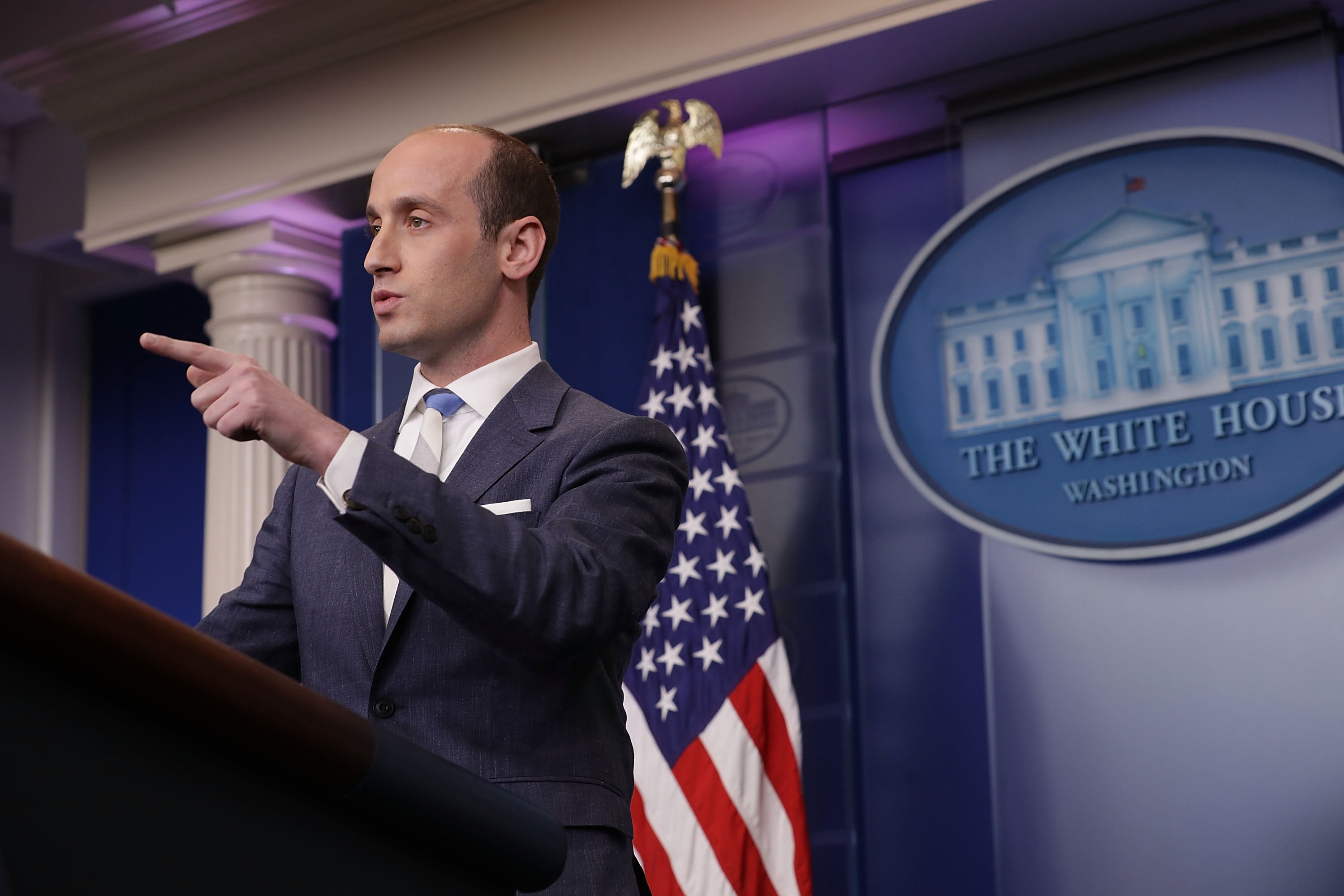 Stephen Miller And His White Nationalist Views Are Being Considered To Replace Scaramucci 
