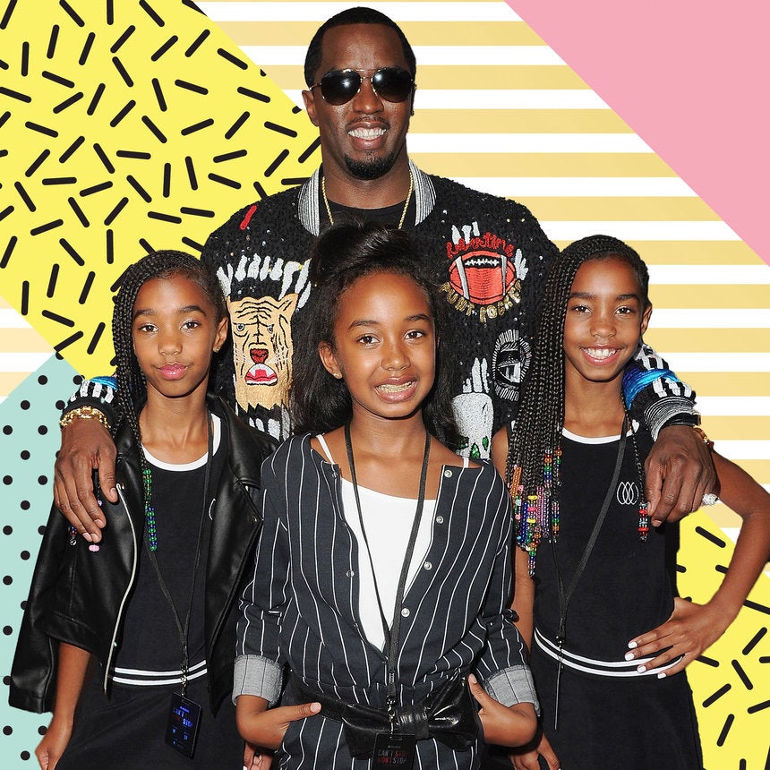 Diddy And His Darling Daughters Will Make Your Heart Smile
