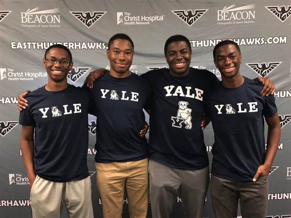 Black Excellence: These Quadruplet Brothers Are All Headed To Yale This Fall
