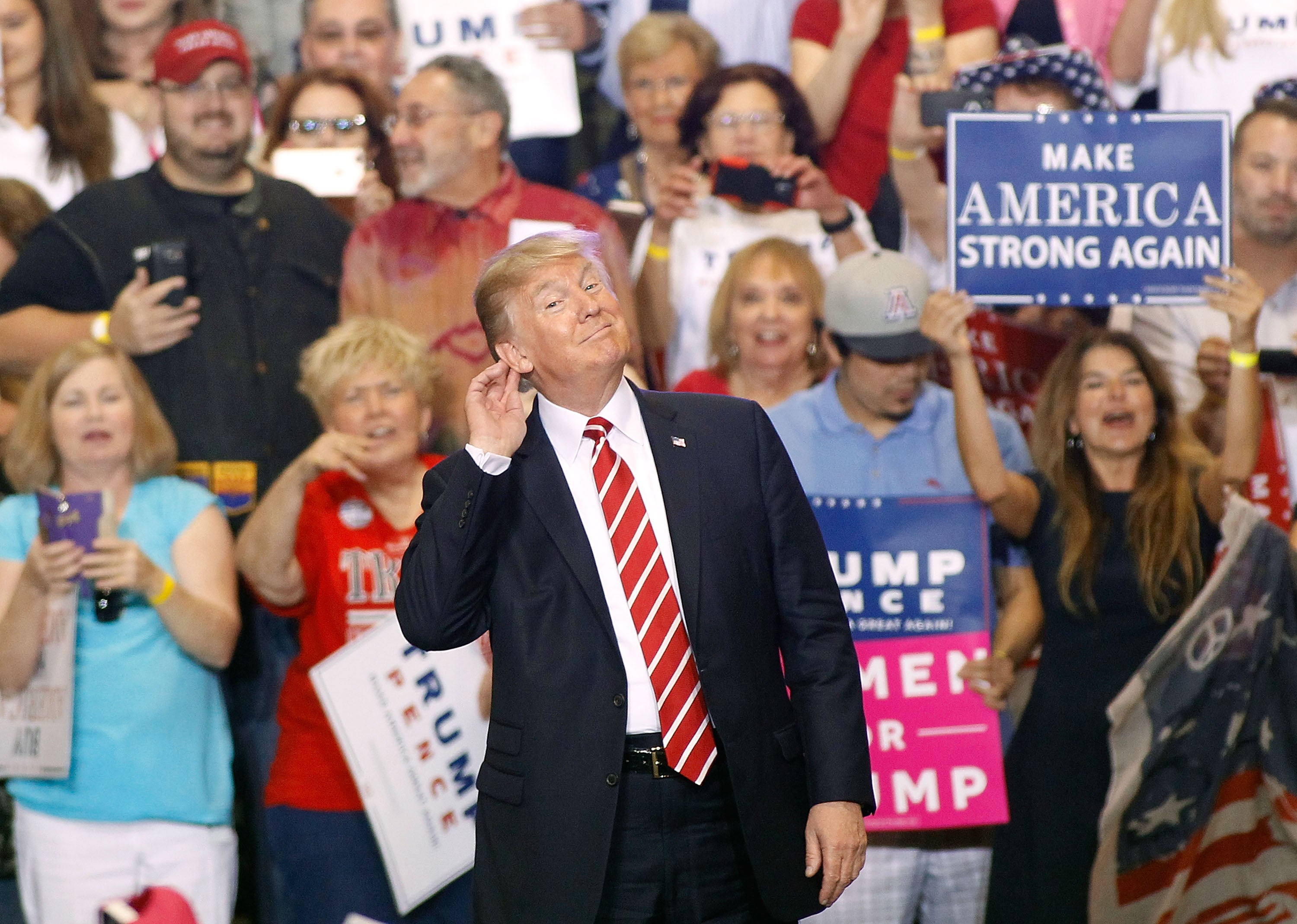 Who Didn't Trump Attack In That Outrageous, Delusional Campaign Rally In Arizona?
