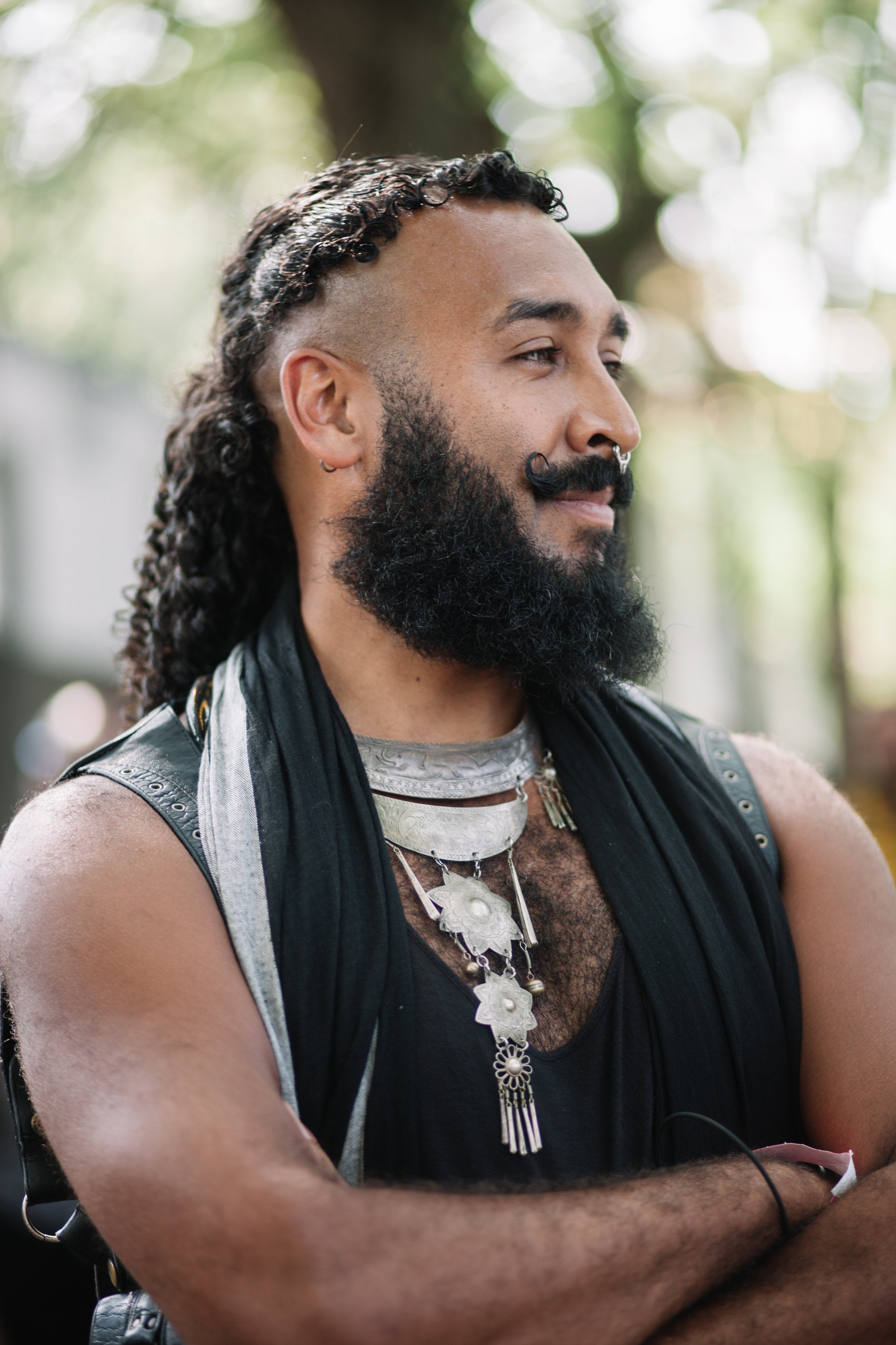 Beautiful Bearded Black Men Took Over AfroPunk 2017
