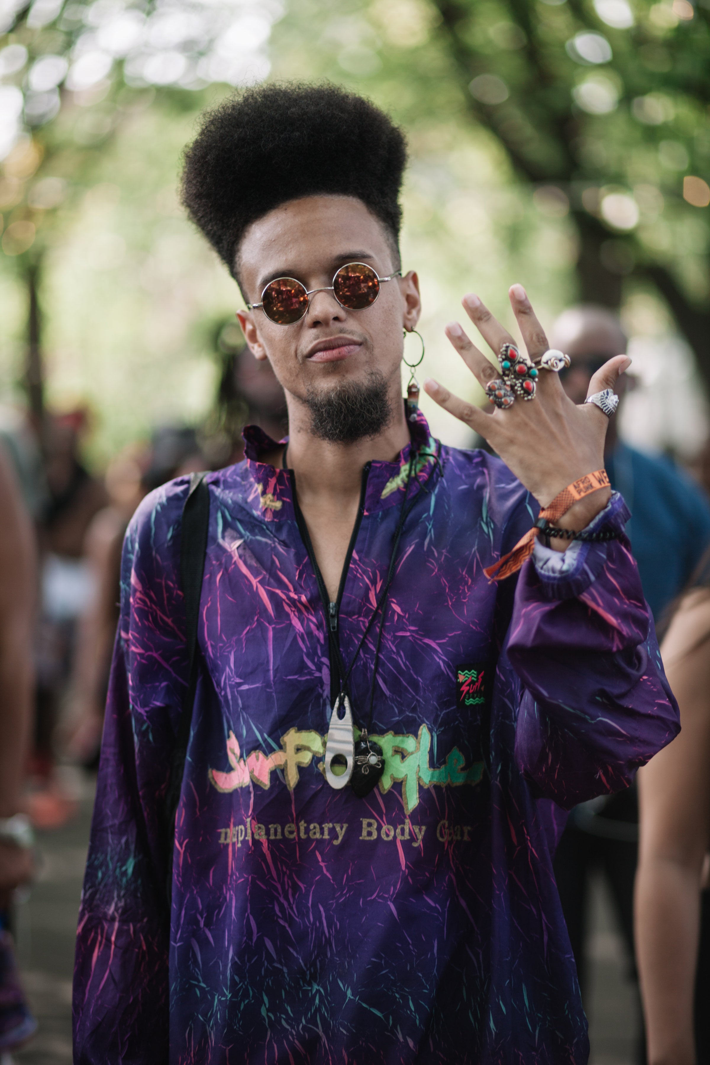 Beautiful Bearded Black Men Took Over AfroPunk 2017
