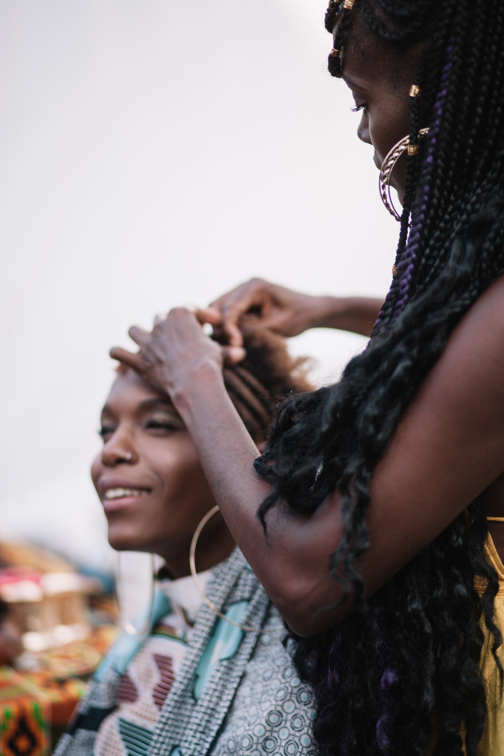 Michaela Angela Davis' 'Hair Tales' Celebrated The Beauty Of Braids At AFROPUNK
