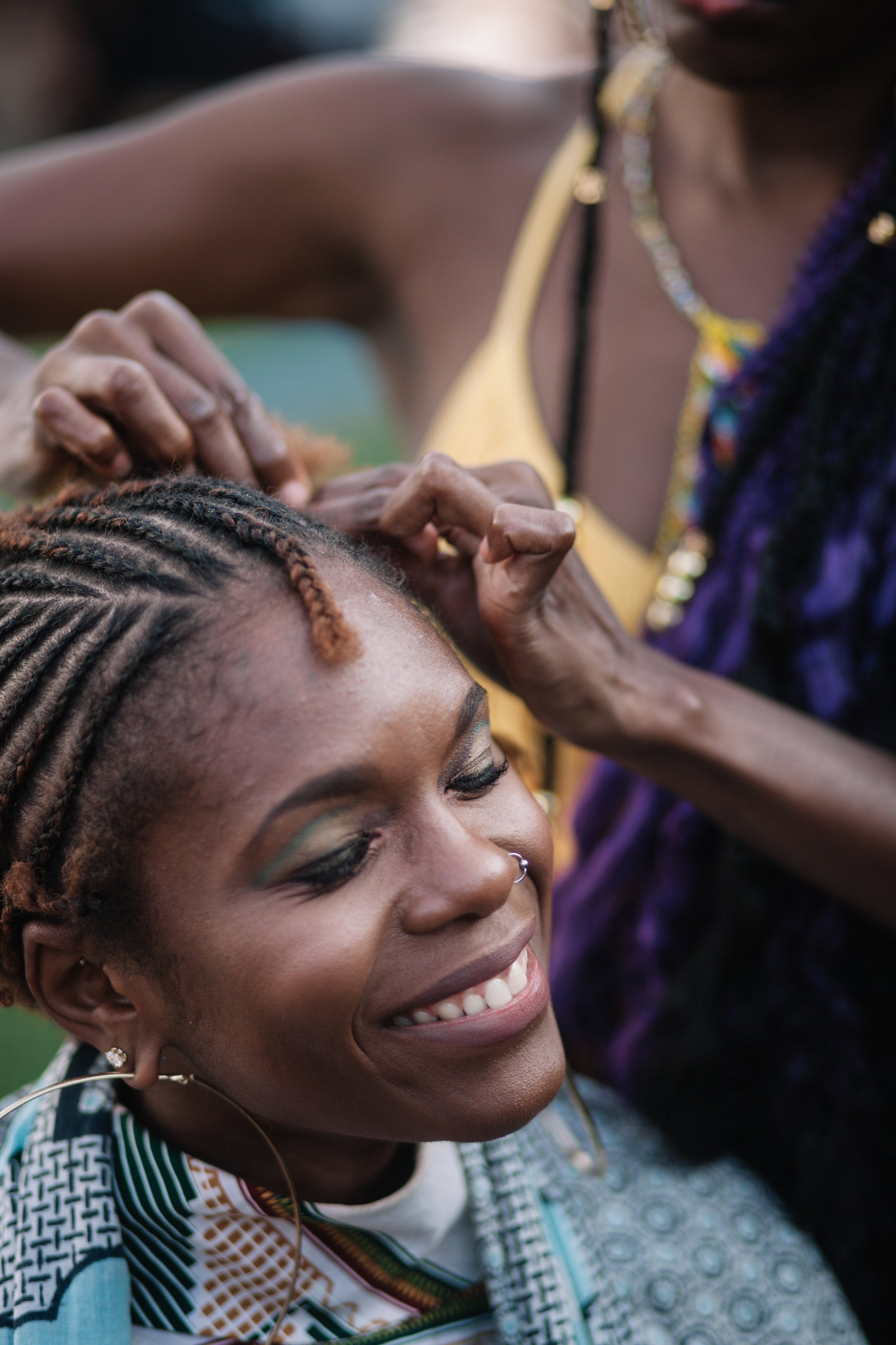 Michaela Angela Davis' 'Hair Tales' Celebrated The Beauty Of Braids At AFROPUNK

