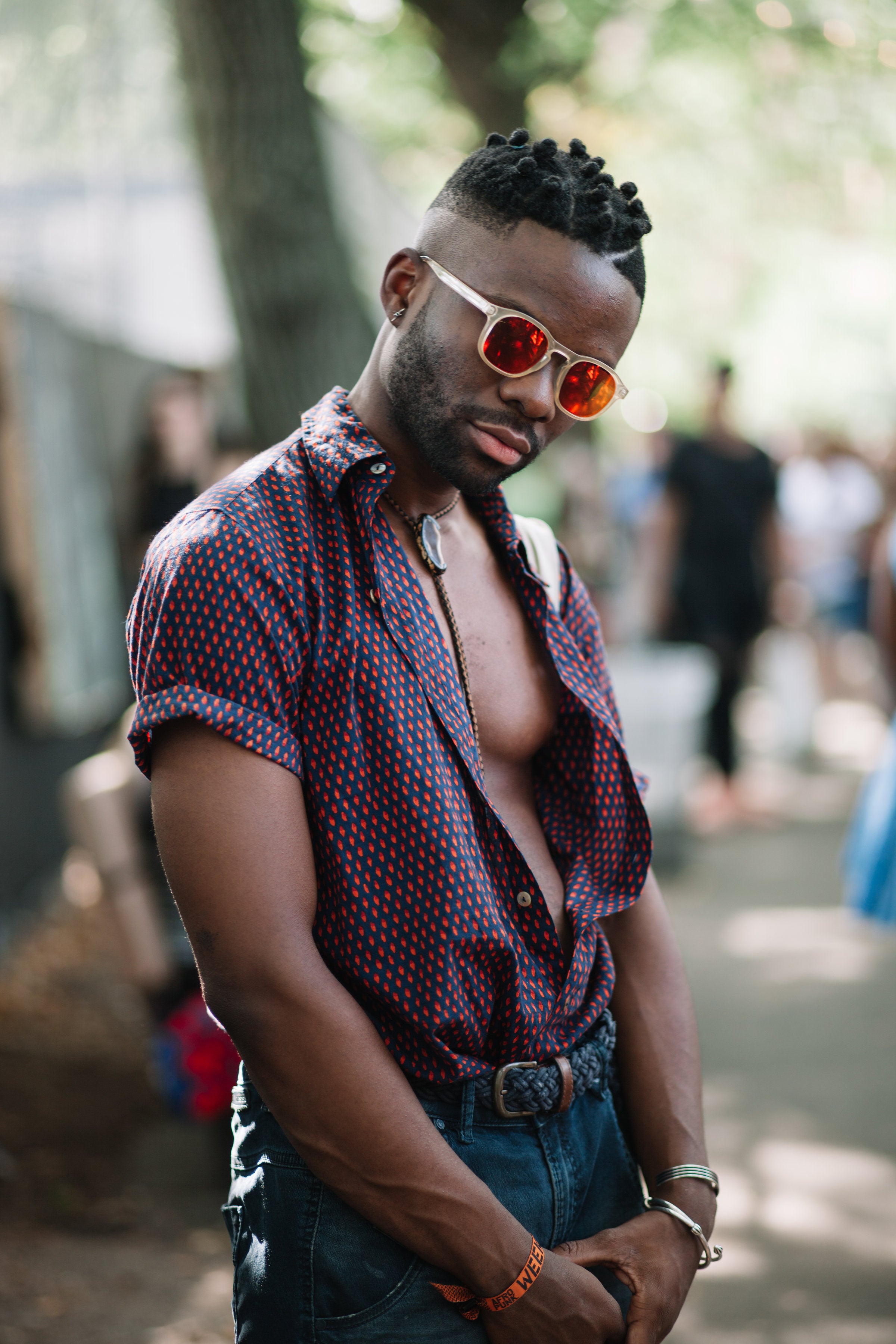 Beautiful Bearded Black Men Took Over AfroPunk 2017
